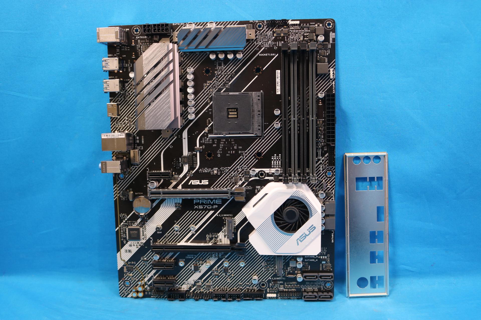 ASUS Prime X570-P AMD Socket AM4 DDR4 ATX Desktop Motherboard & I/O Shield - 4085333671