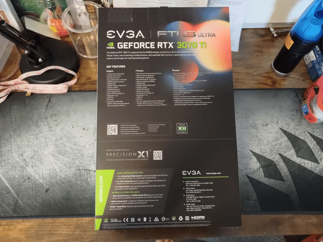 EVGA GeForce RTX 3070Ti FTW3 Ultra Gaming | SKU: 08G-P5-3797-KL