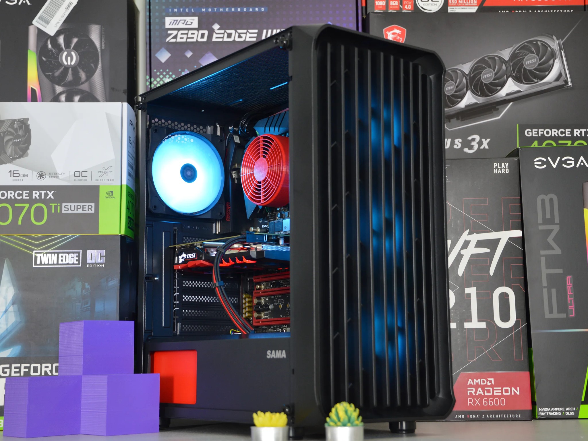 🩸🩸| GTX 1050Ti 4GB | INTEL i5 6400 | 16GB DDR4 RAM | 1TB NVME SSD | Blood Oath 5.0 |