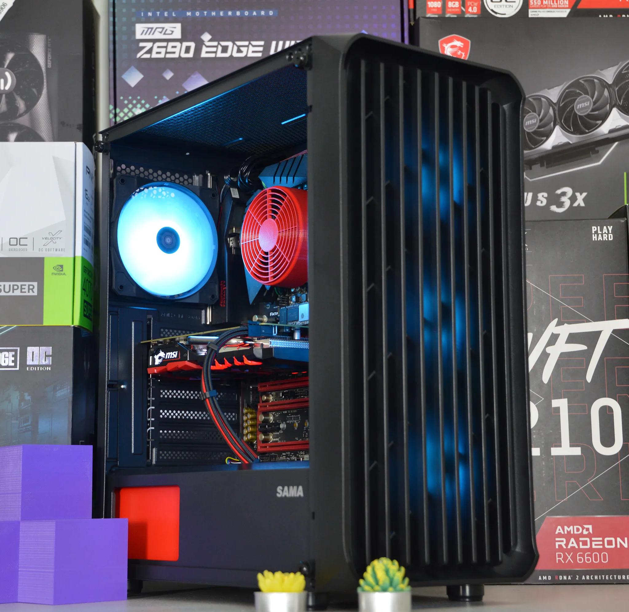 🩸🩸| GTX 1050Ti 4GB | INTEL i5 6400 | 16GB DDR4 RAM | 1TB NVME SSD | Blood Oath 5.0 |