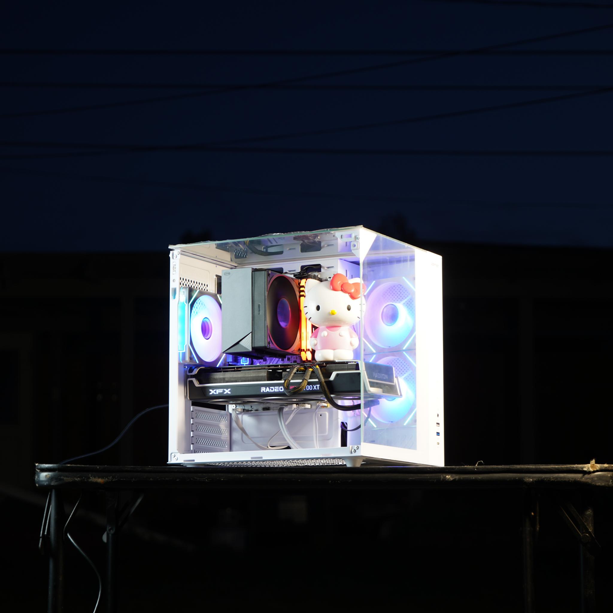 ❄️BLIZZY - Gaming PC RX 6700XT Ryzen 5 ❄️