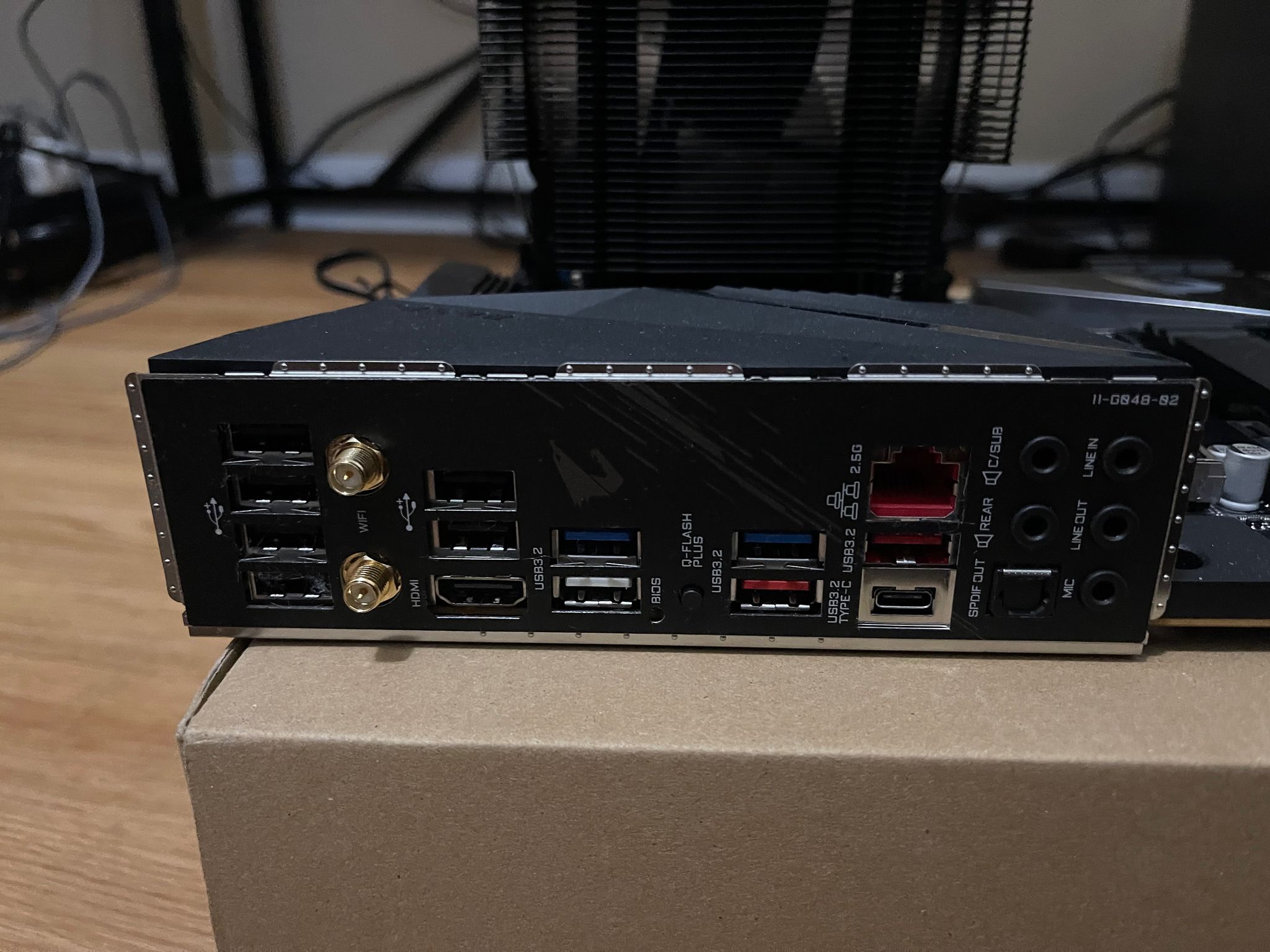 GIGABYTE B550 AORUS PRO AC With Ryzen 1700x, 32GB Ram