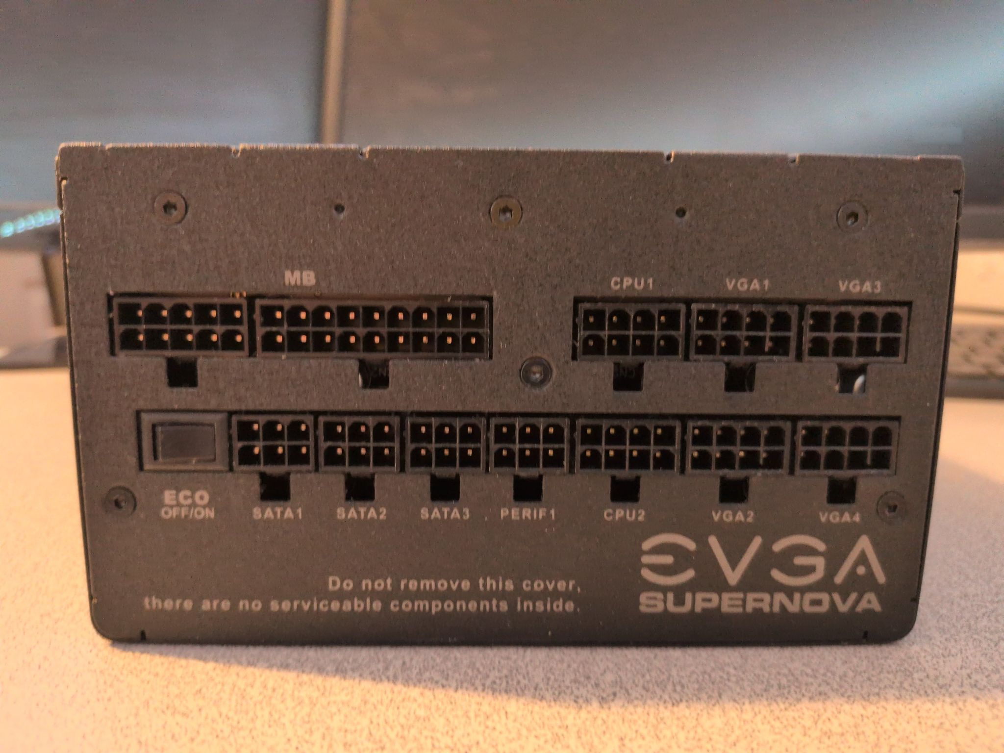 EVGA SuperNOVA 750 T2 750W Titanium PSU - Tested - S/N 0447