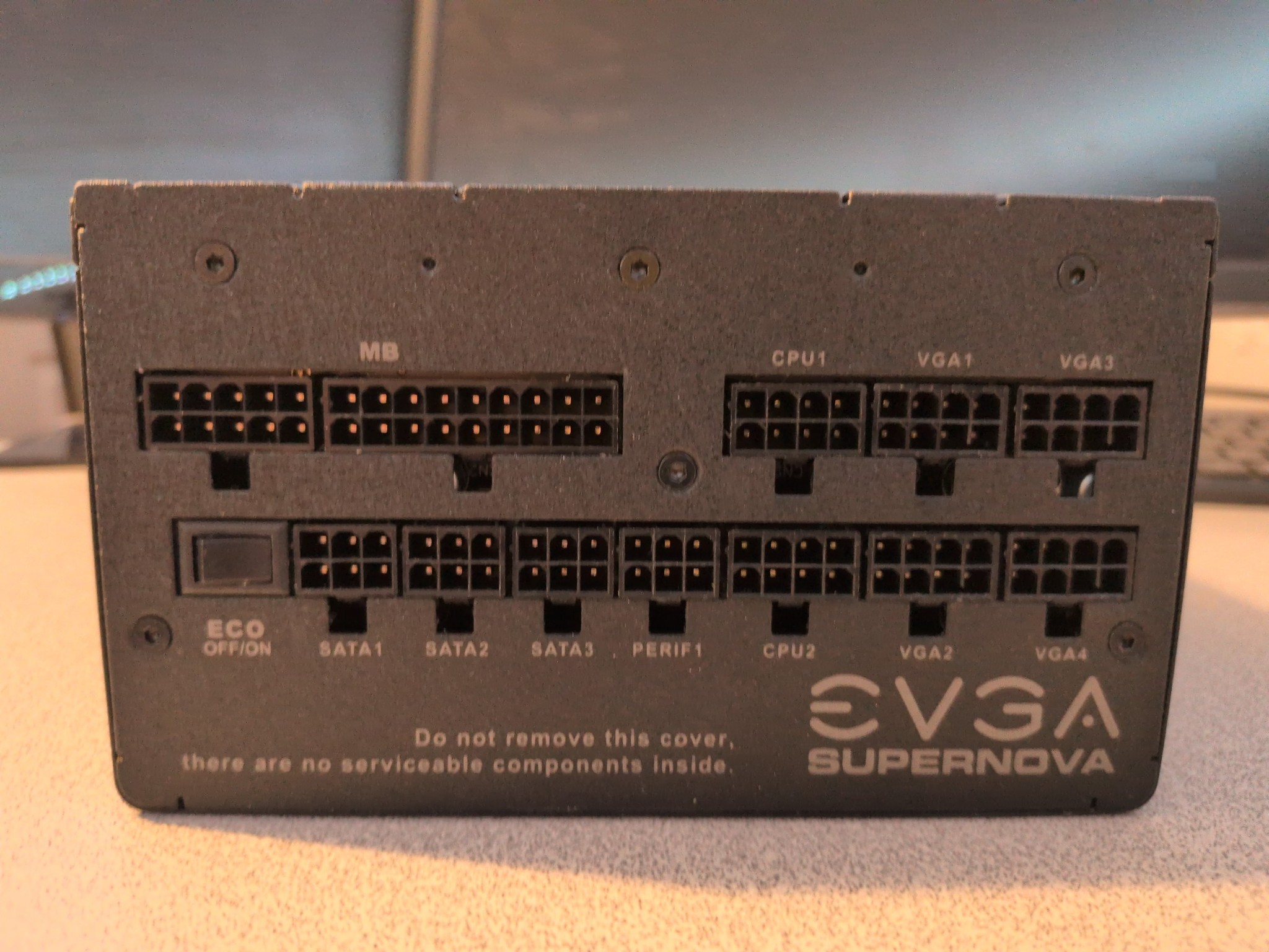 EVGA SuperNOVA 750 T2 750W Titanium PSU - Tested - S/N 0447