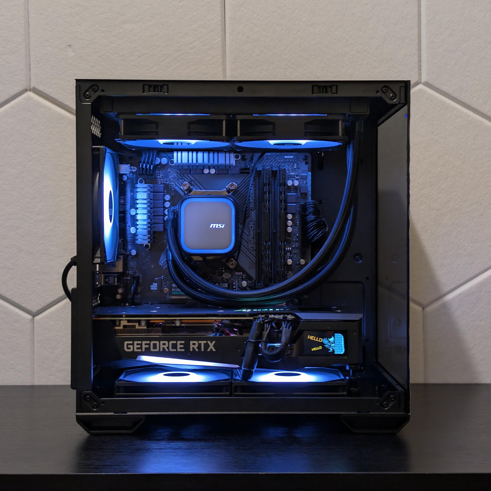 🦅⬛ 1440p Gaming Beast | RTX 3070 | Ryzen 7 3700X | 1TB SSD | 32GB RAM | WiFi & Bluetooth ⬛🦅