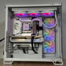 RTX 5070ti Intel Core Ultra 7 265kf All White Gaming PC