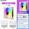 Teucer Infinite Mirror / Prism 4Pro 120mm Fan 3 Pack White