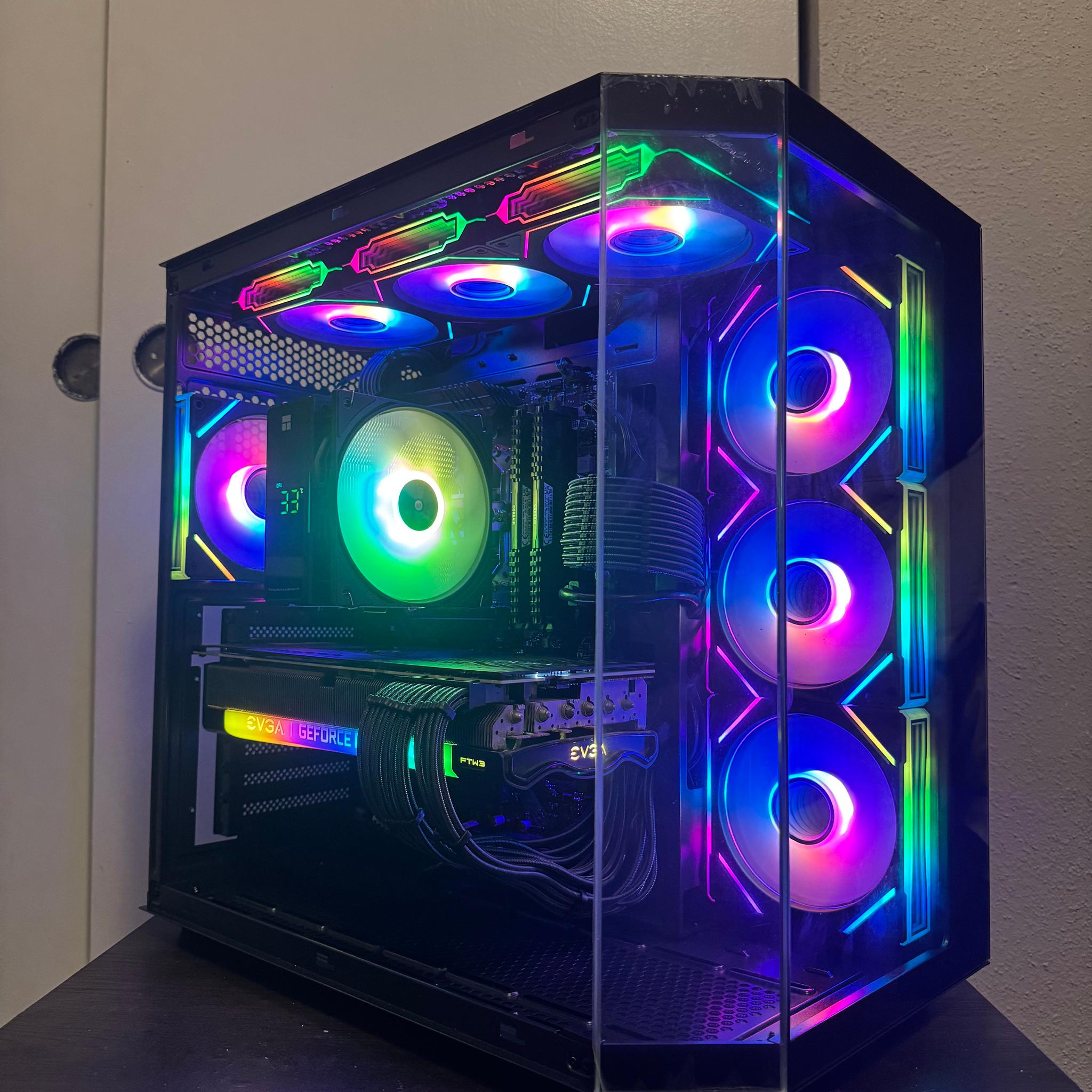 | EVGA RTX 3080 | Ryzen 7 5700x | 32GB RAM | 1TB NVME SSD | WiFi |