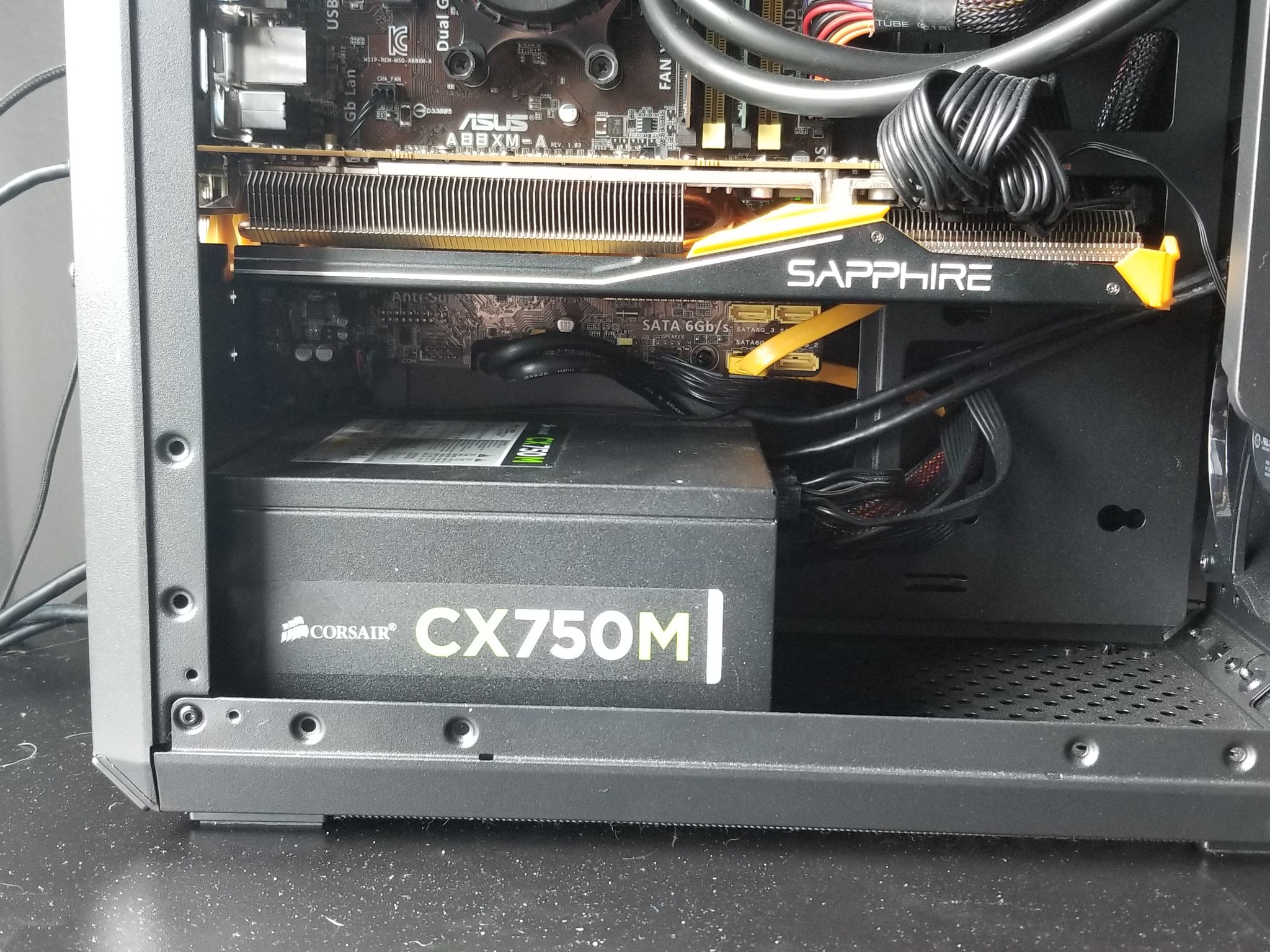 All AMD Budget Gaming Computer - Micro ATX - R9 290 - A10 7870K 4C 4T - 16Gb RAM - 1Tb HDD