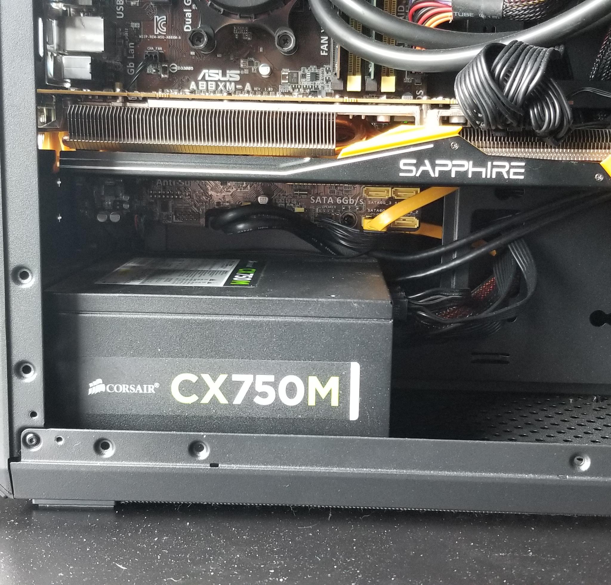All AMD Budget Gaming Computer - Micro ATX - R9 290 - A10 7870K 4C 4T - 16Gb RAM - 1Tb HDD