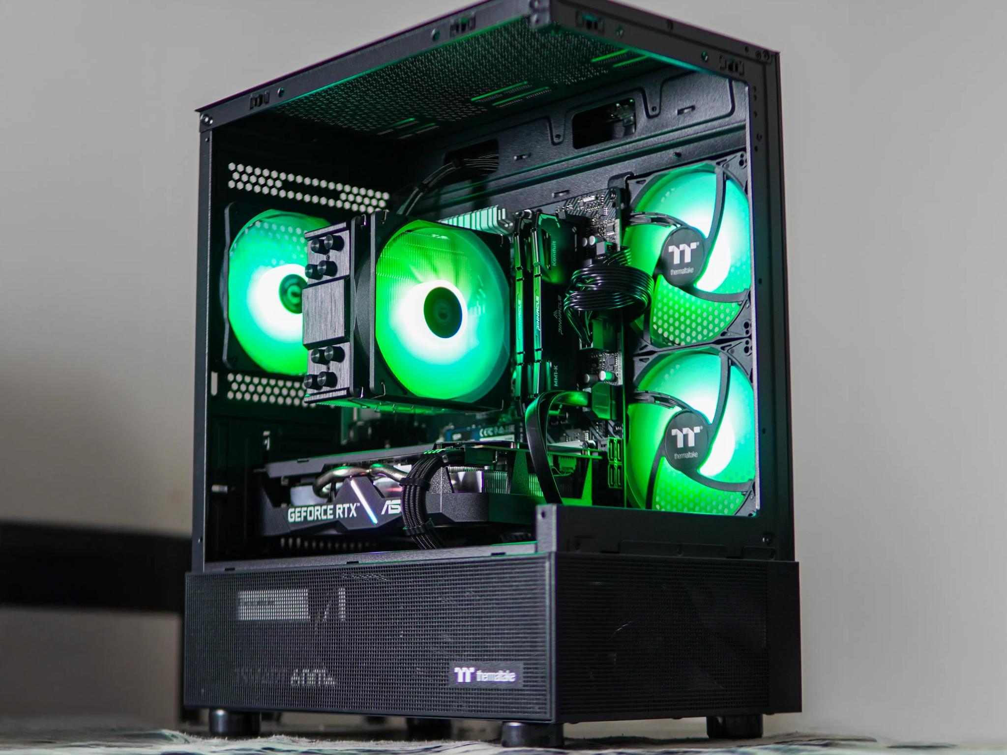 🔥Budget 1080p PC🔥 | RTX 2060 + Ryzen 5 3600 Black Gaming PC | Wifi + BT
