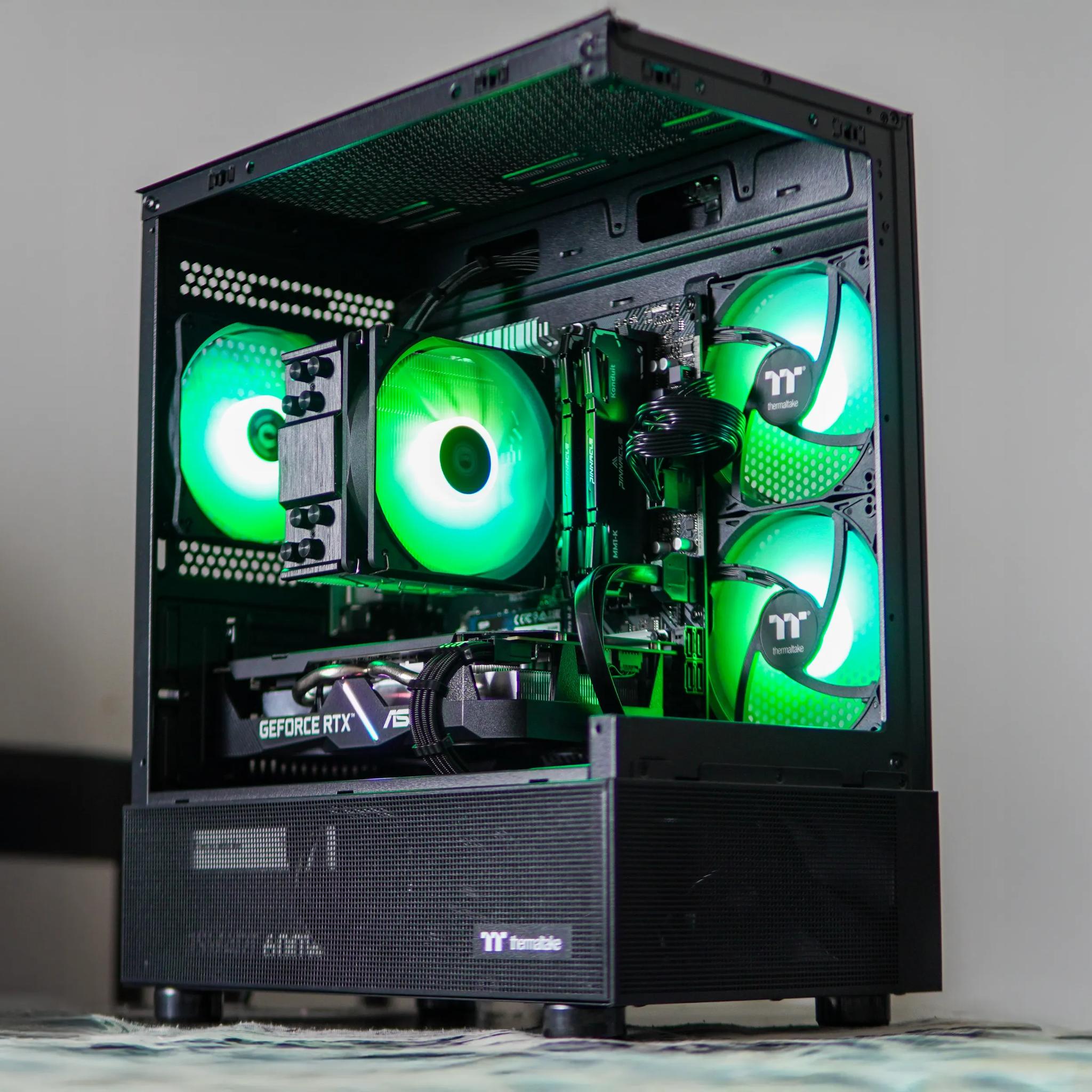 🔥Budget 1080p PC🔥 | RTX 2060 + Ryzen 5 3600 Black Gaming PC | Wifi + BT