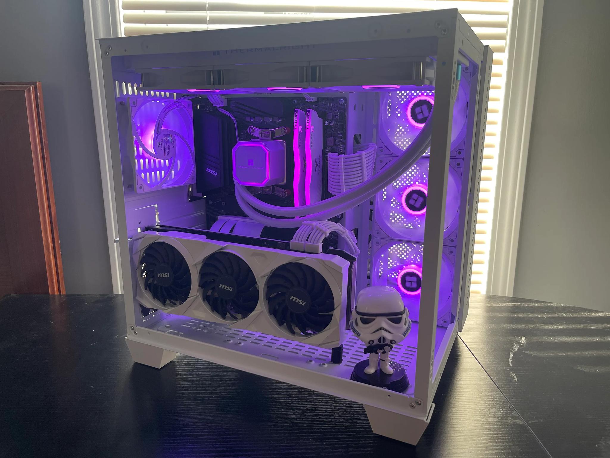 ⚪Stormtrooper⚫🌊Liquid Cooled🌊 RTX 3080 | Ryzen 7 5800X | 1TB NVME | 32GB RAM