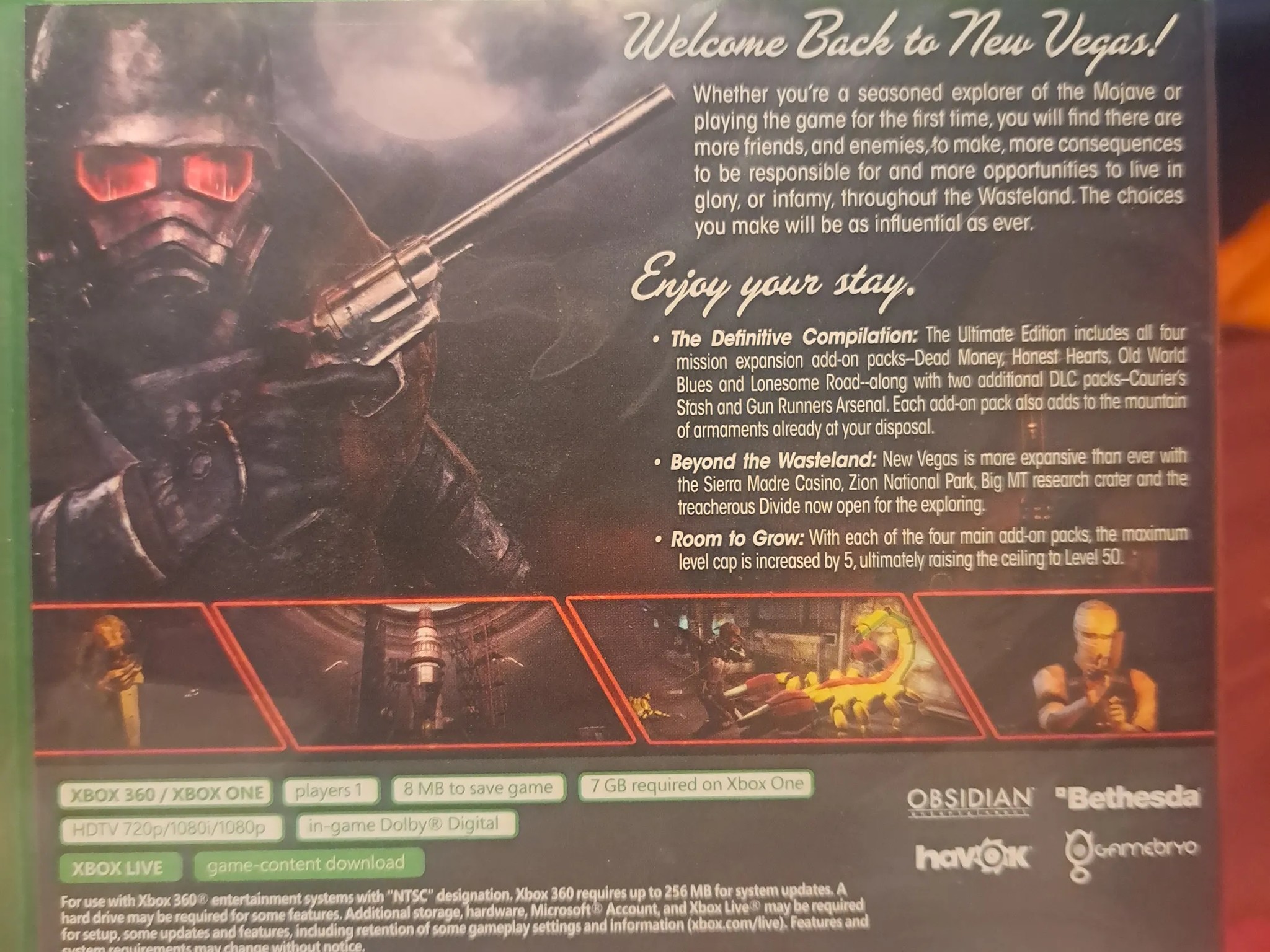 Fallout New Vegas Never opened