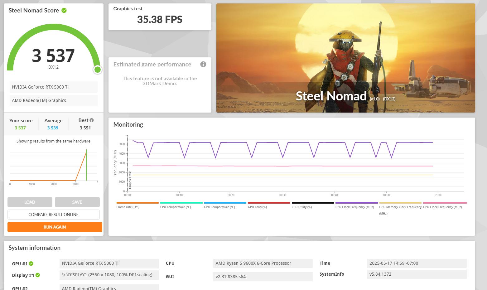 Mini ITX tiny fishtank! 5060 Ti 16GB + 9600X