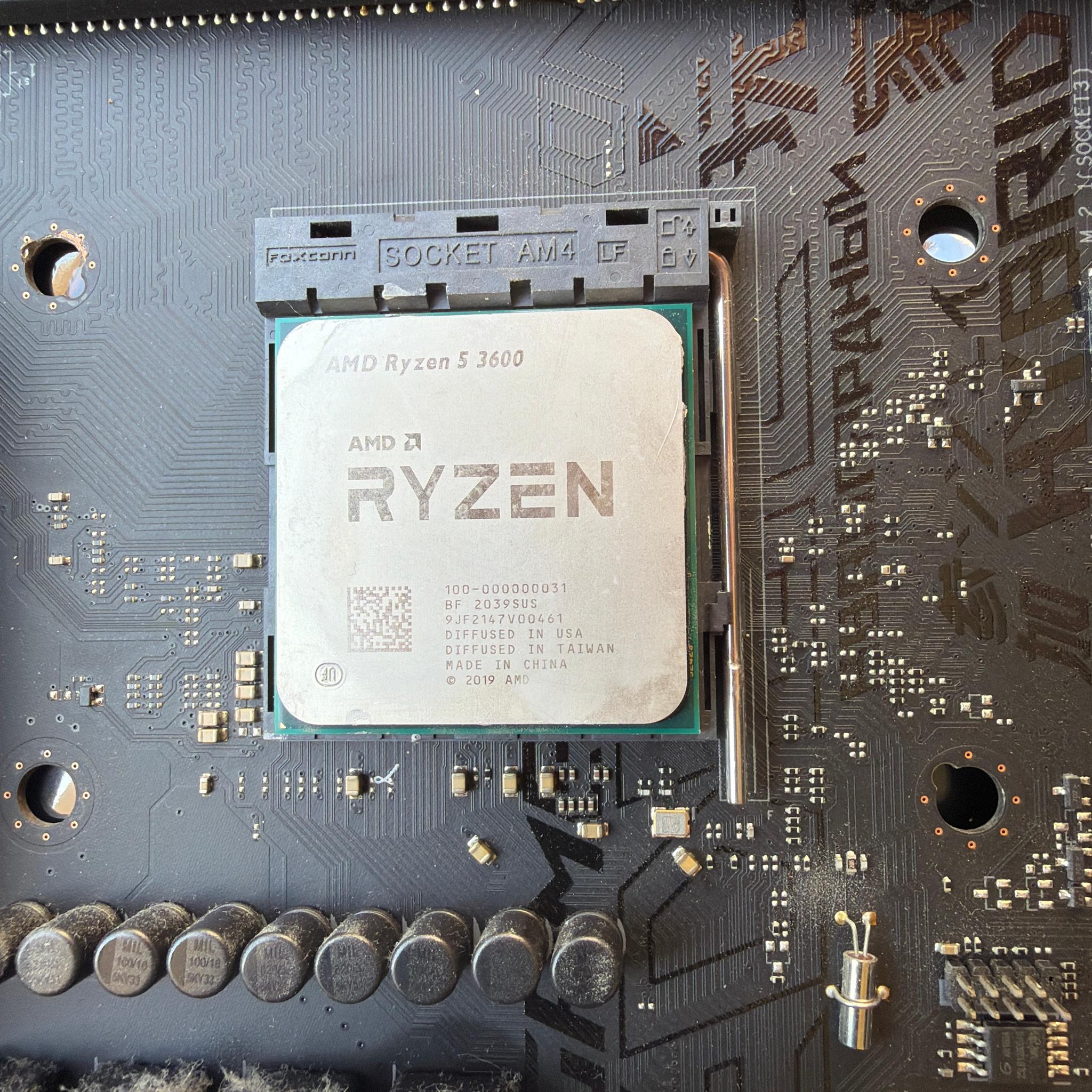 Asus ROG STRYX With RYZEN 5 3600 CPU