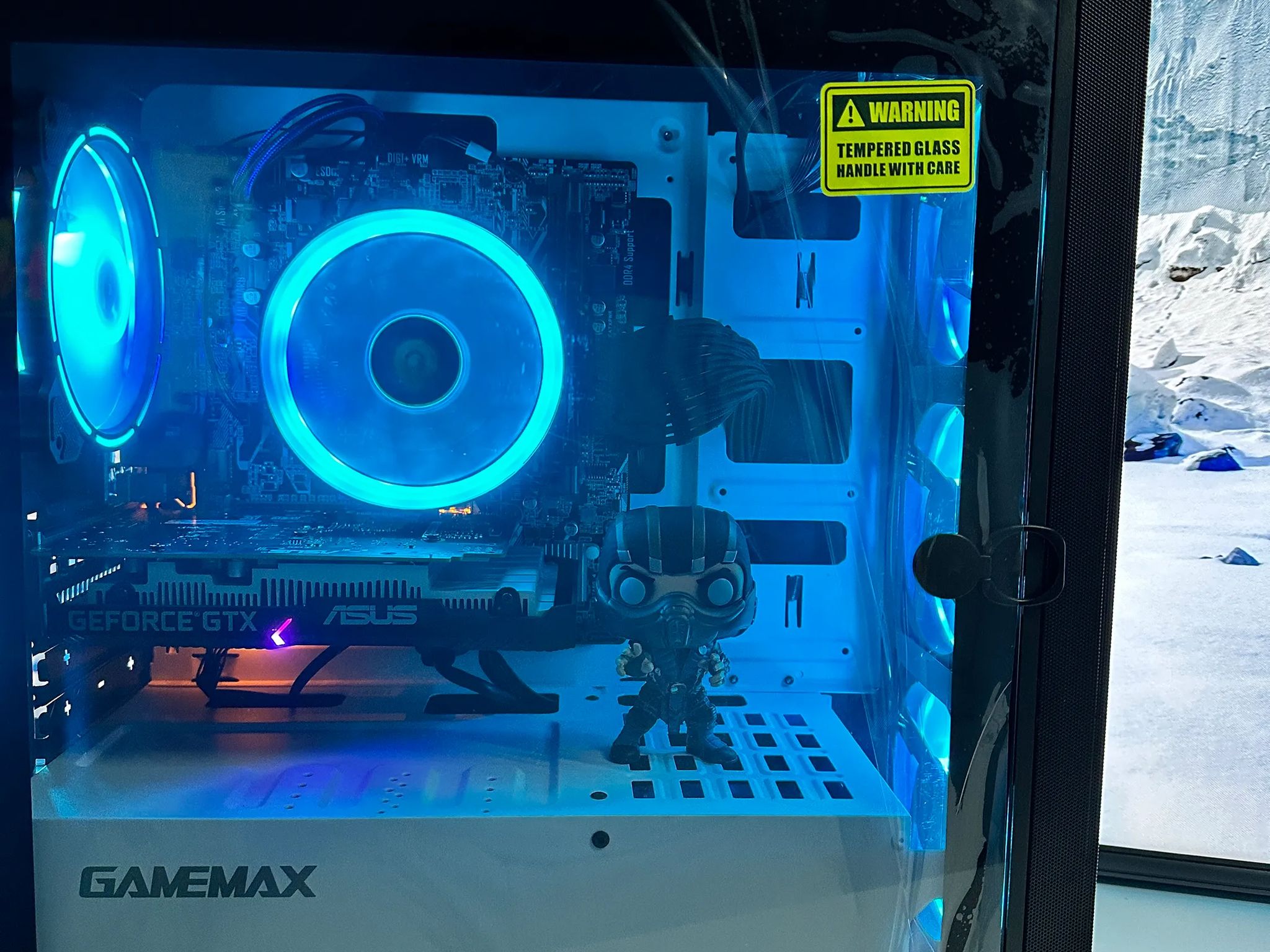 🧊❄️Sub-Zero🧊❄️||Gaming PC-Nvidia GTX 1650 4GB-AMD Ryzen 5 1600-512GB NVME SSD-16GB DDR4 RAM