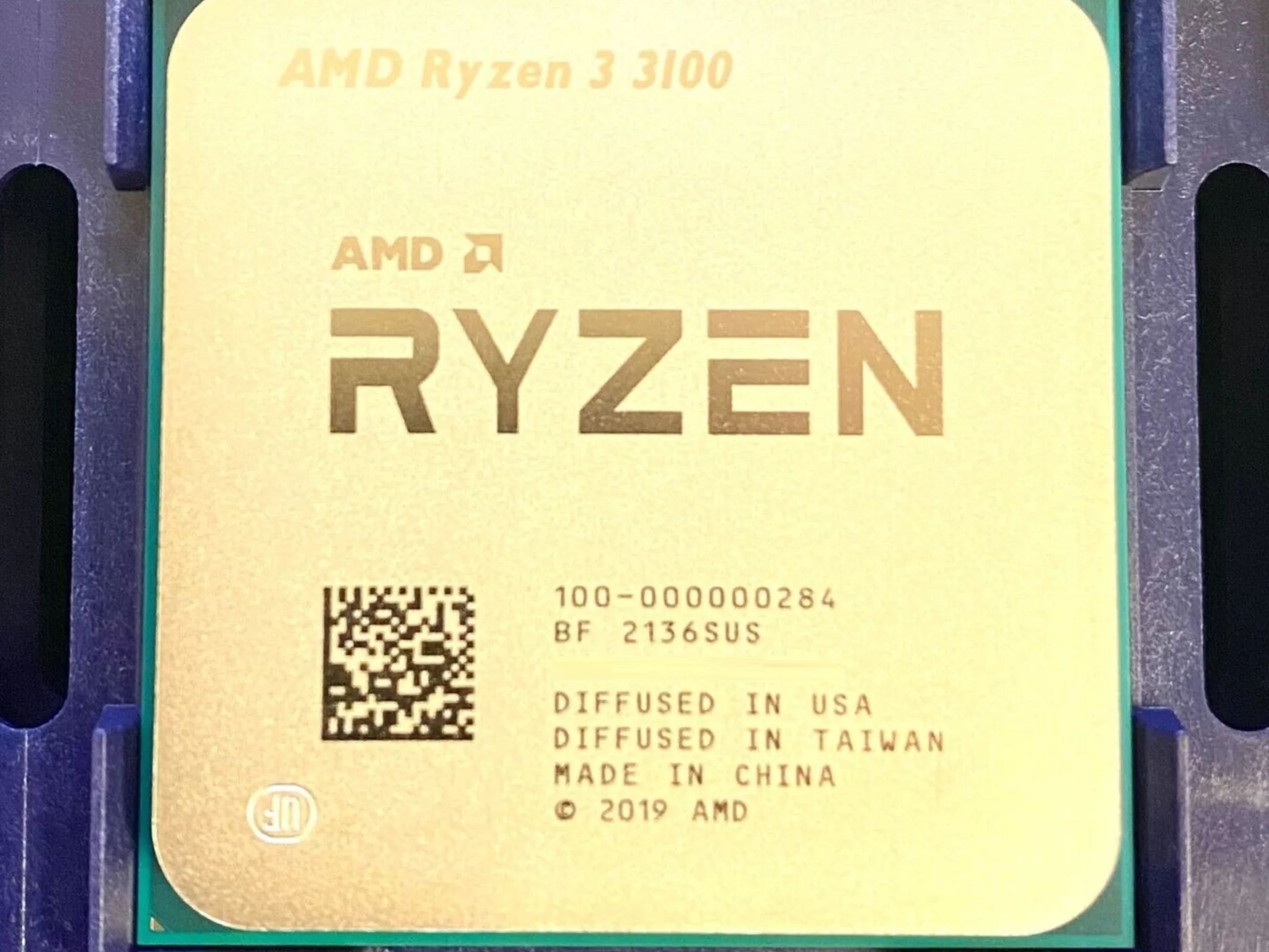 Ryzen 3 3100 3.6ghz 4 core CPU [UNTESTED]