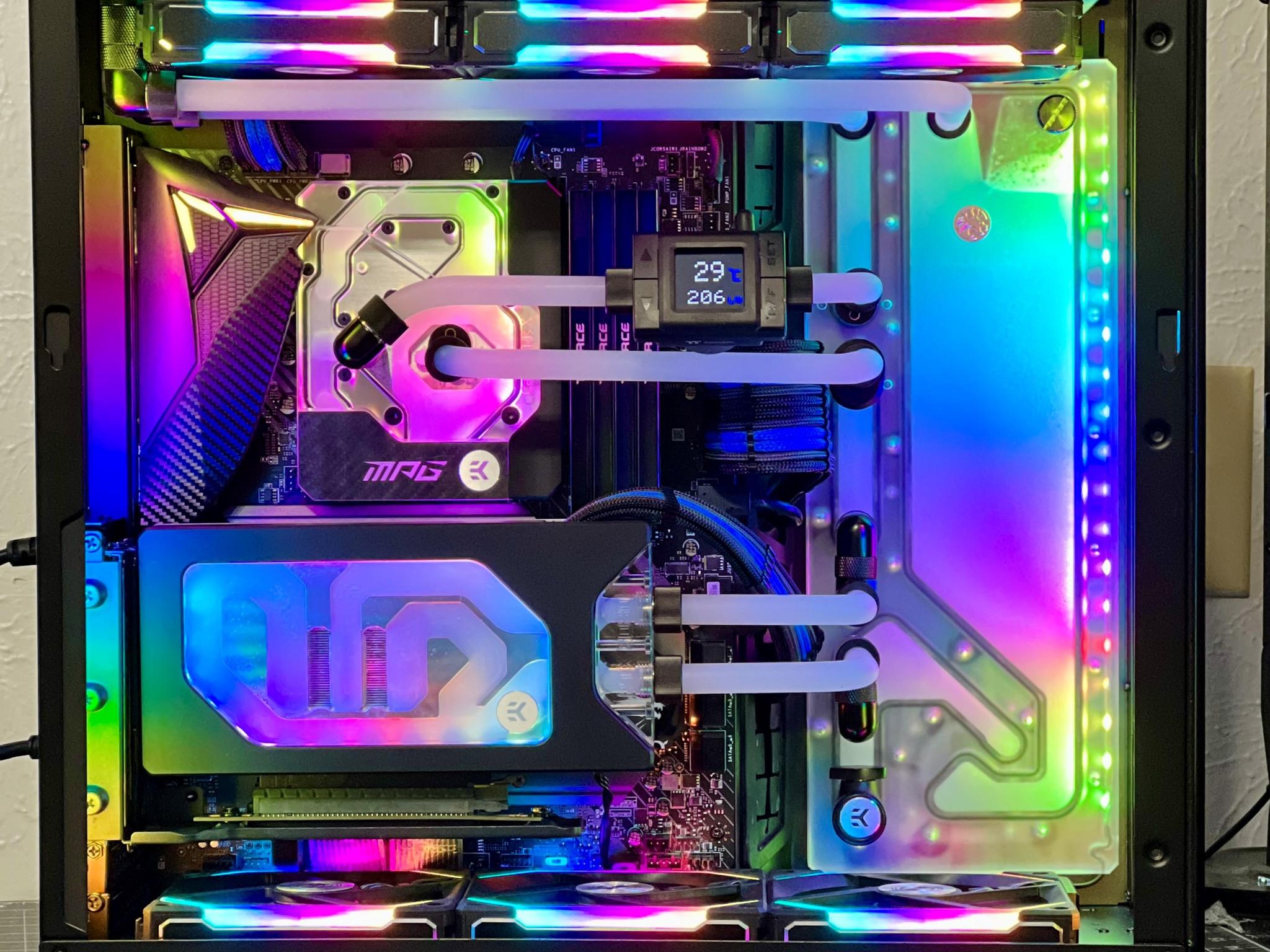 Custom gaming PC - 11700K | RTX 3080 Ti | 64GB DDR4-3600 | 3TB NVMe | full custom cooling