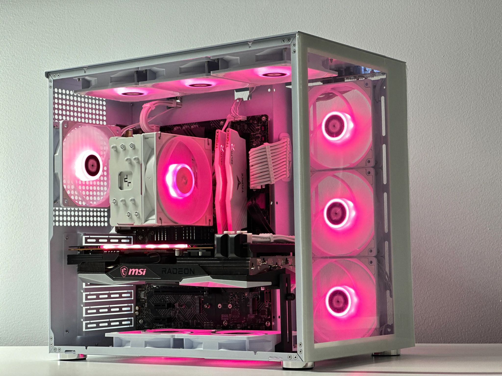 1440p-4K👑 Gaming PC🚀AMD RX 6800 16GB GDRR6⚡Intel 12600K 10-Core⚡32GB DDR4⚡1TB NVME