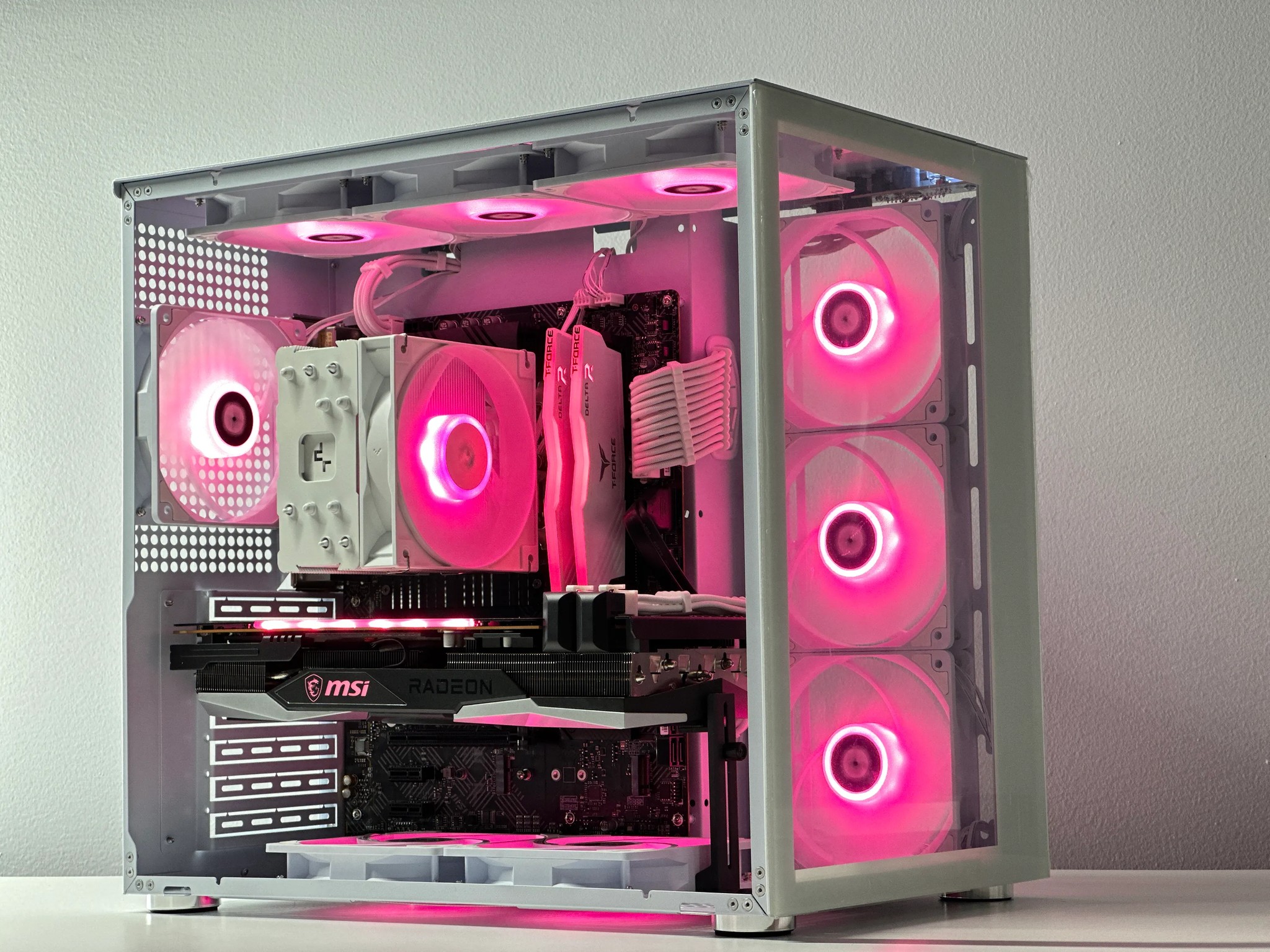 1440p-4K👑 Gaming PC🚀AMD RX 6800 16GB GDRR6⚡Intel 12600K 10-Core⚡32GB DDR4⚡1TB NVME