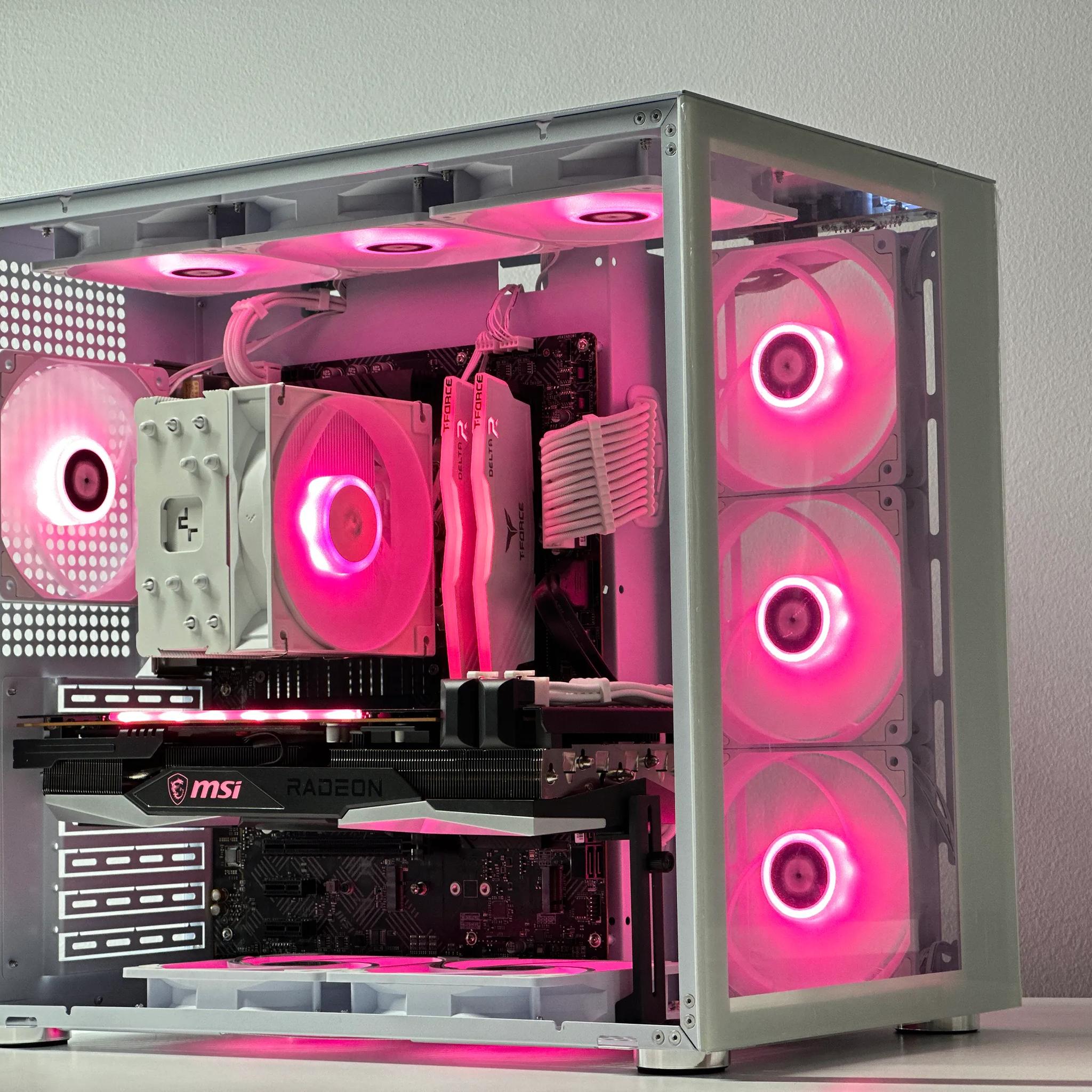 1440p-4K👑 Gaming PC🚀AMD RX 6800 16GB GDRR6⚡Intel 12600K 10-Core⚡32GB DDR4⚡1TB NVME