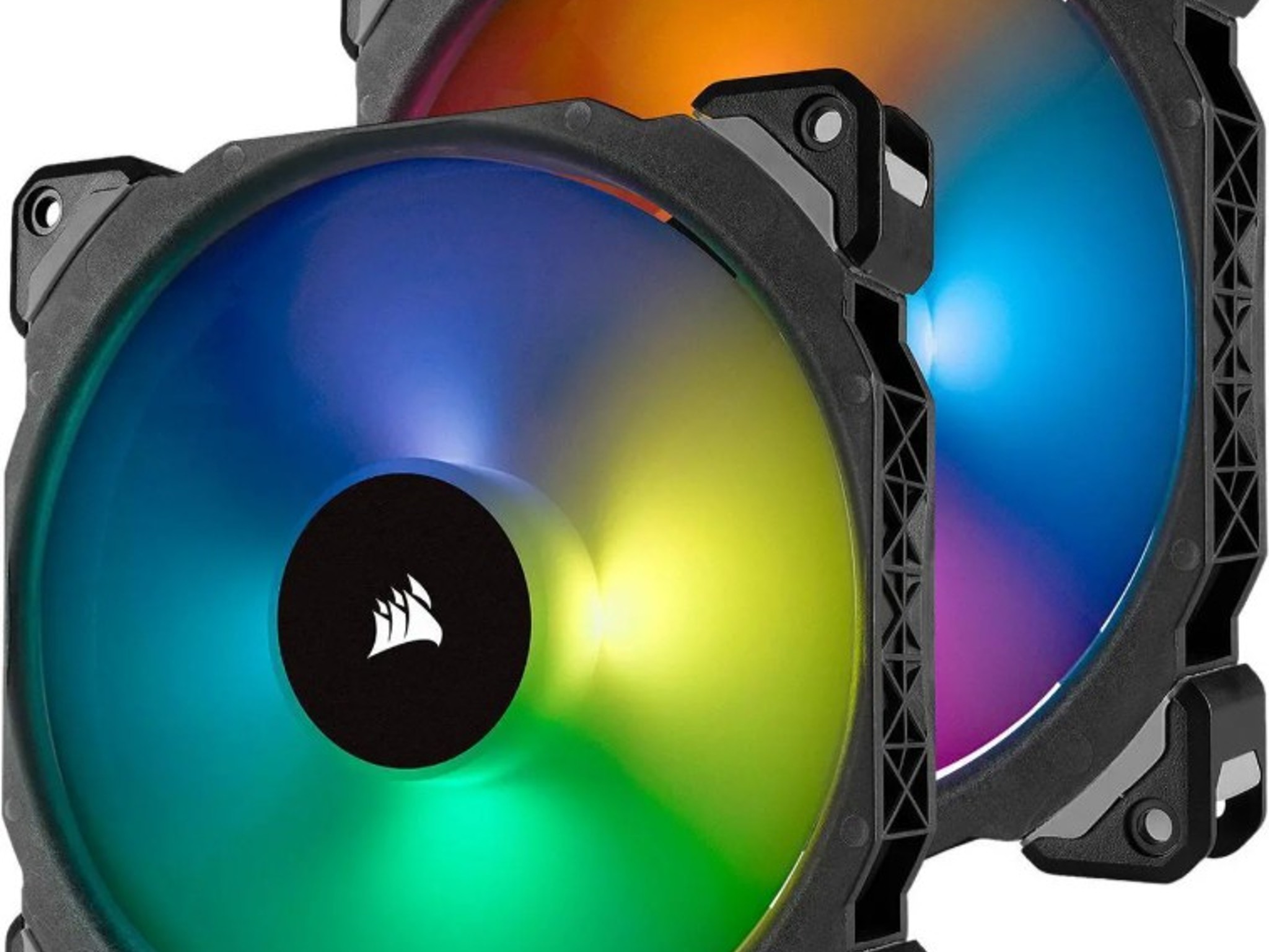 NEW in Box - CORSAIR ML140 PRO RGB 2-Pack with Lighting Node 140mm Magnetic Levitation RGB PWM Fan