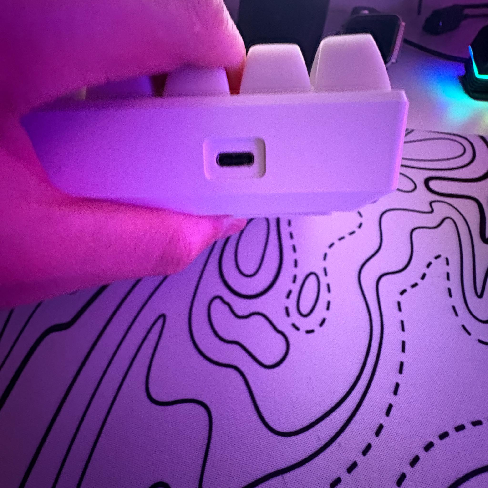 Used Modded Royal Kludge RK61 Wired RGB Mechanical Keyboard - Lubed Cherry MX Red Switches