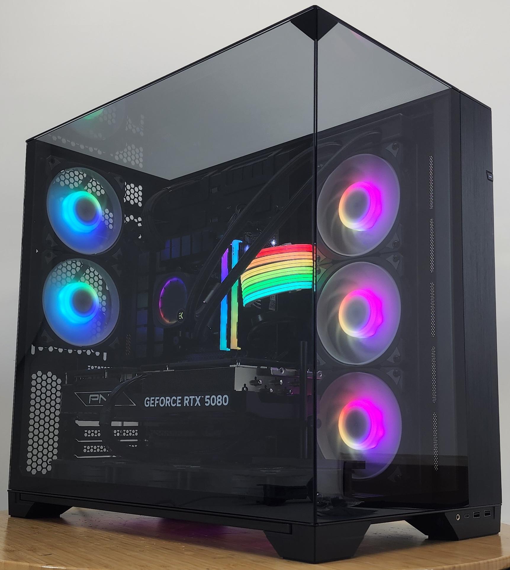 Gaming PC Ryzen 7 9700X 32GB RAM 2TB SSD RTX 5080 16GB Windows 11 Computer