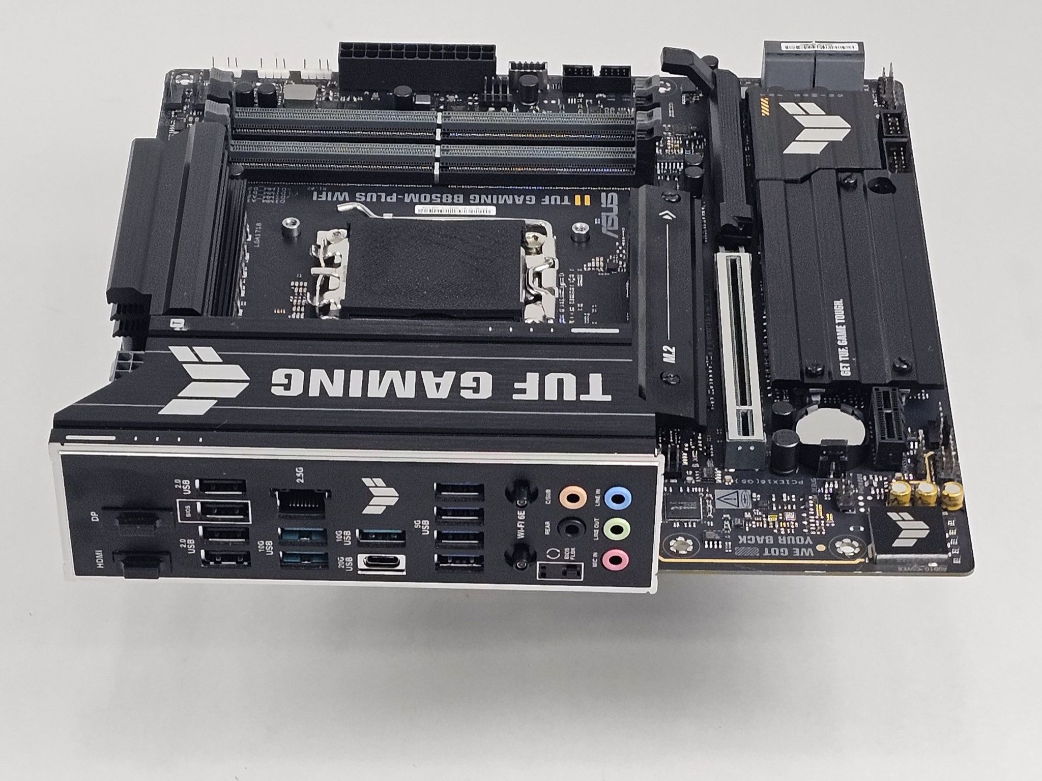 ASUS TUF GAMING B850M-PLUS WIFI AMD AM5 DDR5 mATX Motherboard