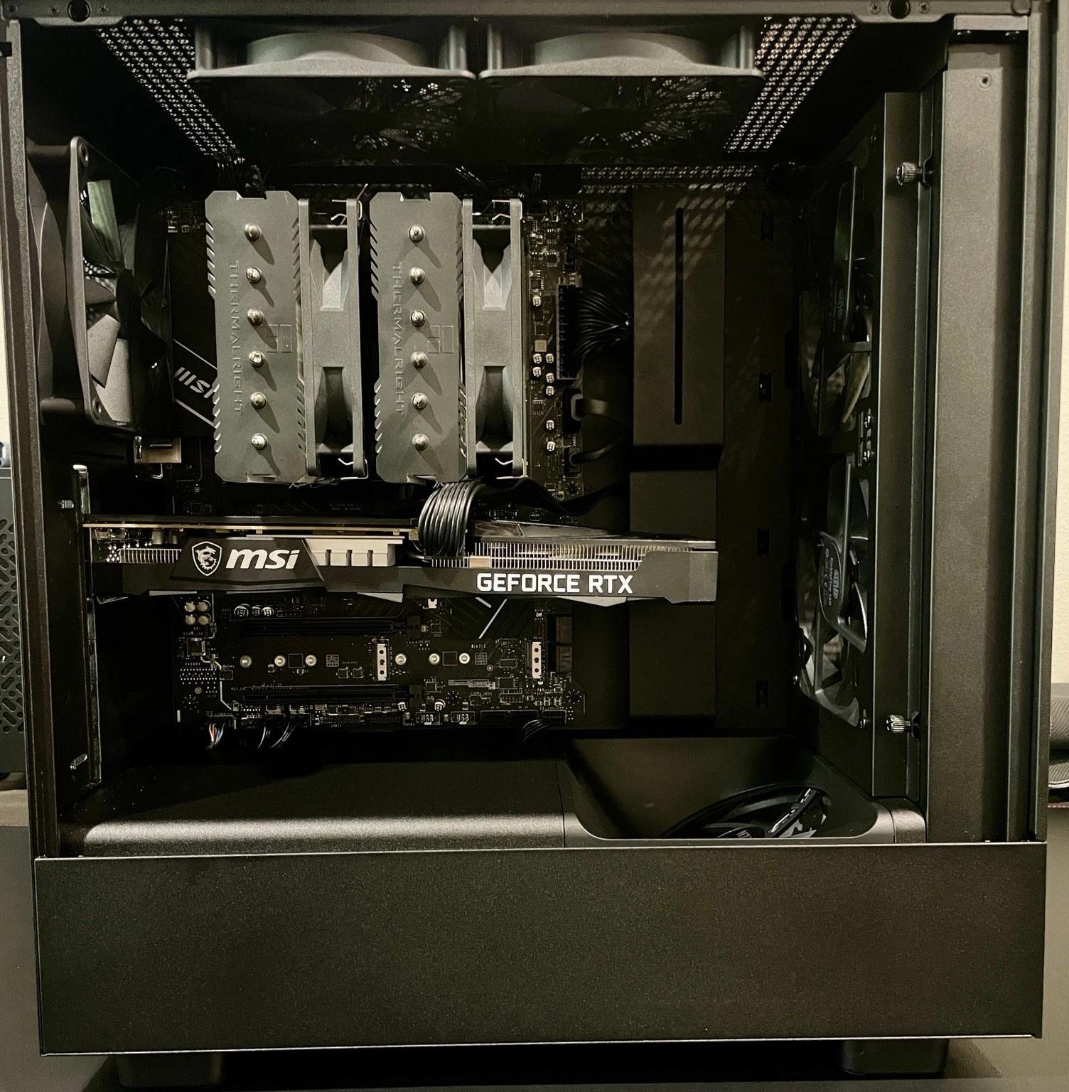 Stealth Gaming PC / Intel i5-12600KF / RTX 3060 / 16GB / 1TB / Windows 11 Pro