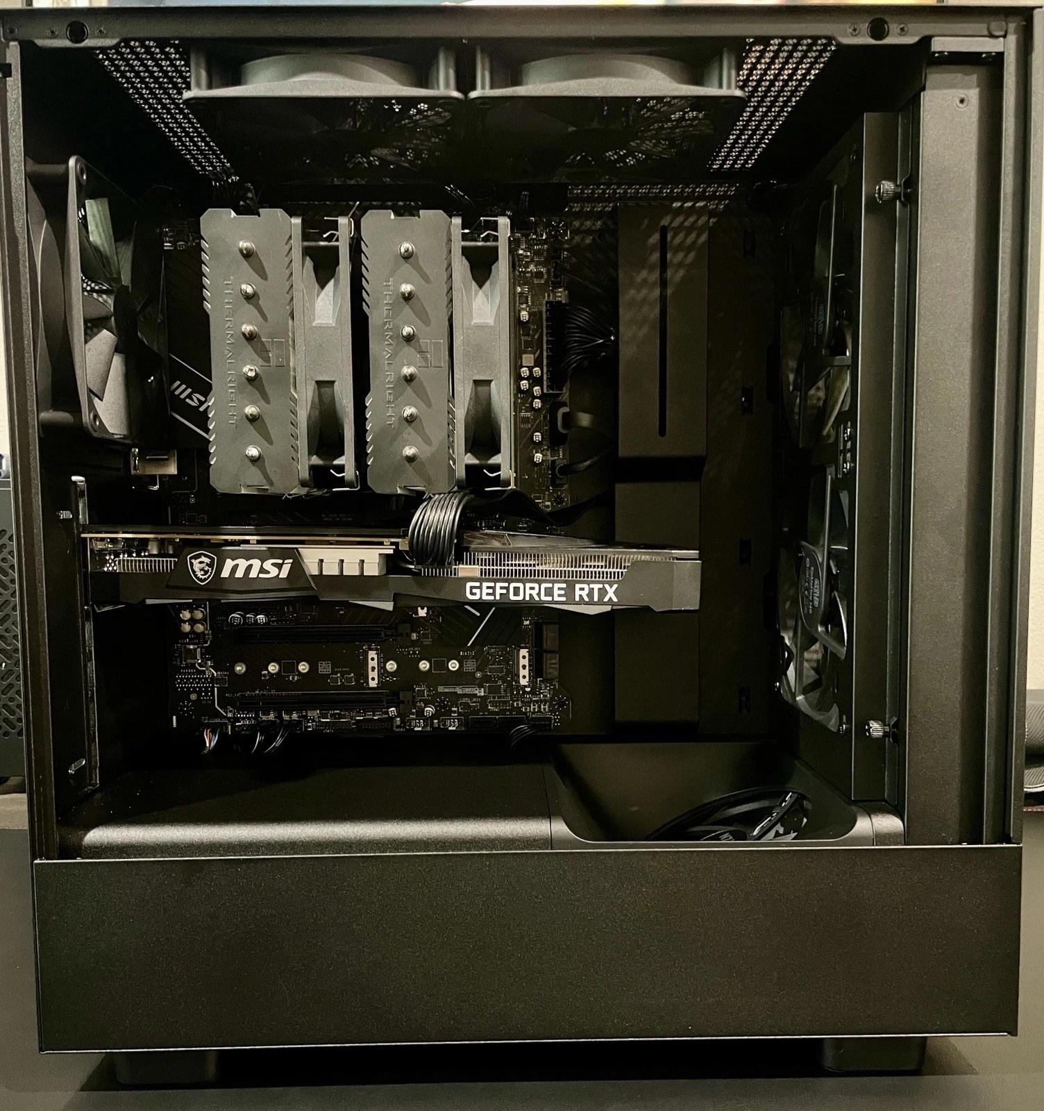 Stealth Gaming PC / Intel i5-12600KF / RTX 3060 / 16GB / 1TB / Windows 11 Pro