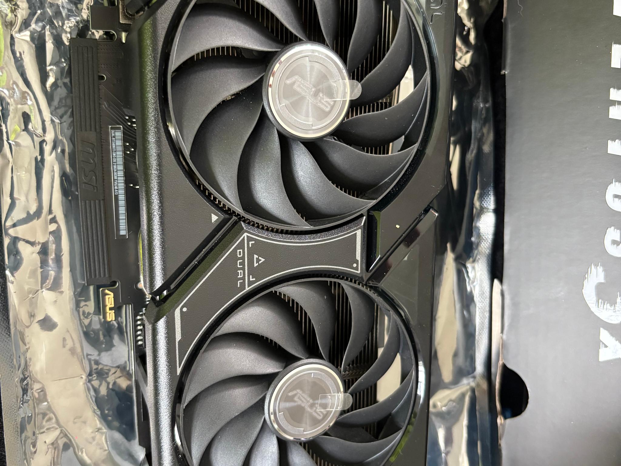 Asus Dual RTX 4060 TI 8gb