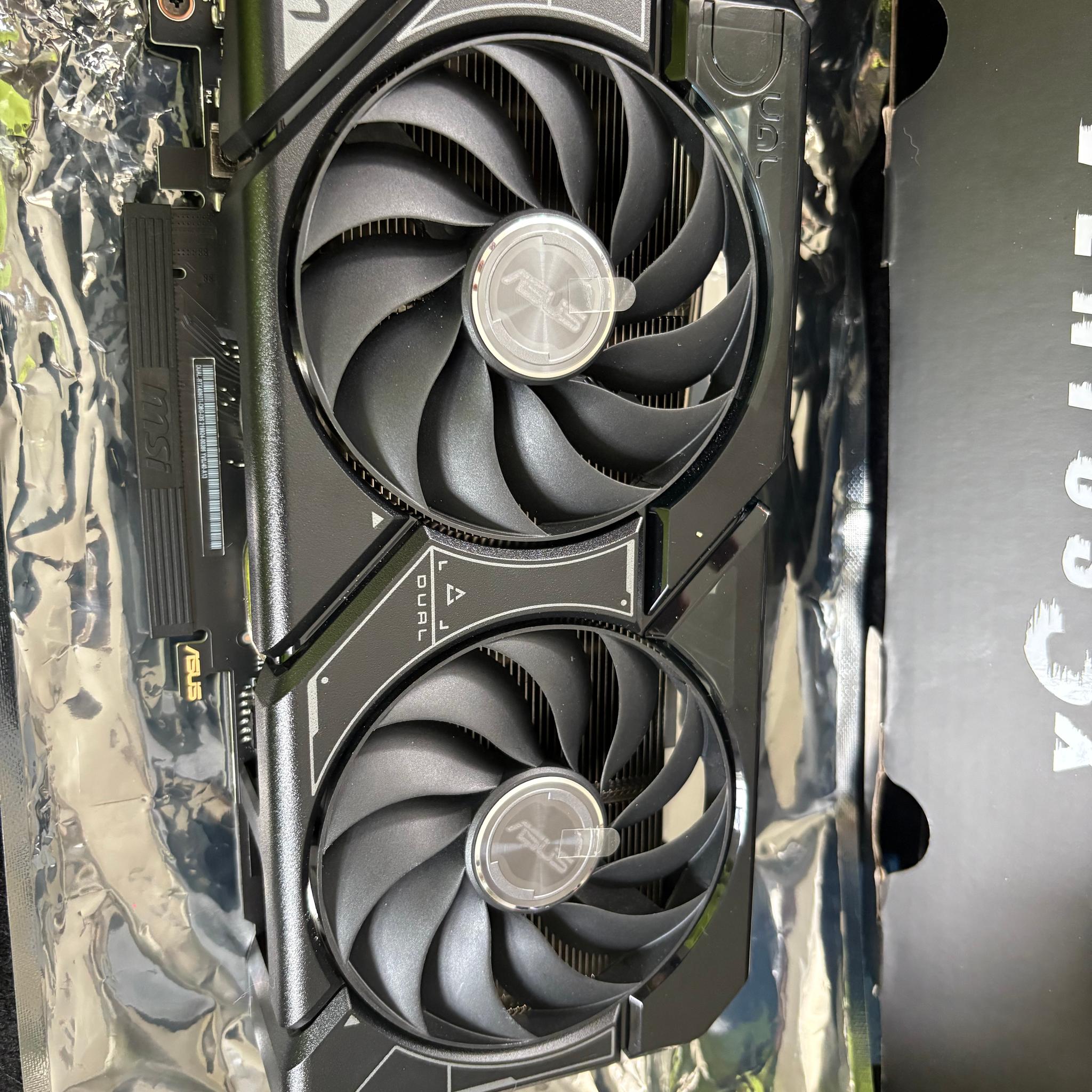 Asus Dual RTX 4060 TI 8gb