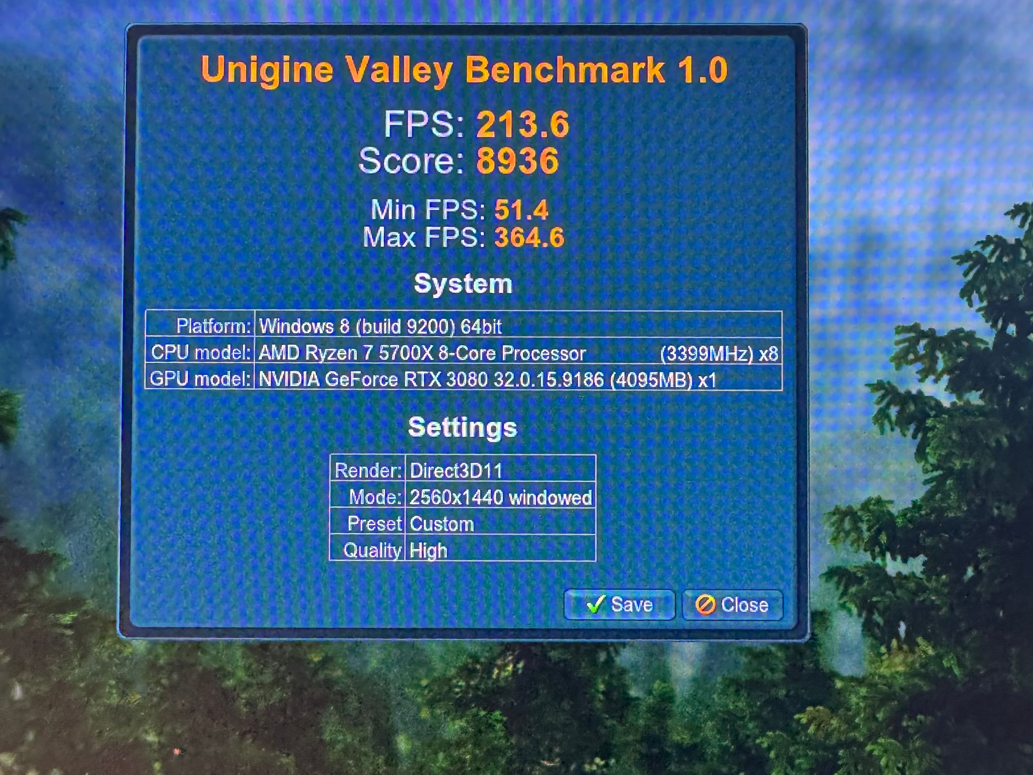 | EVGA RTX 3080 | Ryzen 7 5700x | 32GB RAM | 1TB NVME SSD | WiFi |