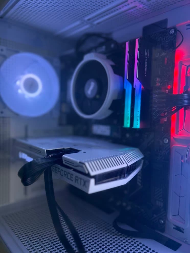 🔥ULTIMATE WHITE RGB GAMING PC – Ryzen 5 + RTX 3070 | 1TB SSD | READY TO GAME! 🔥
