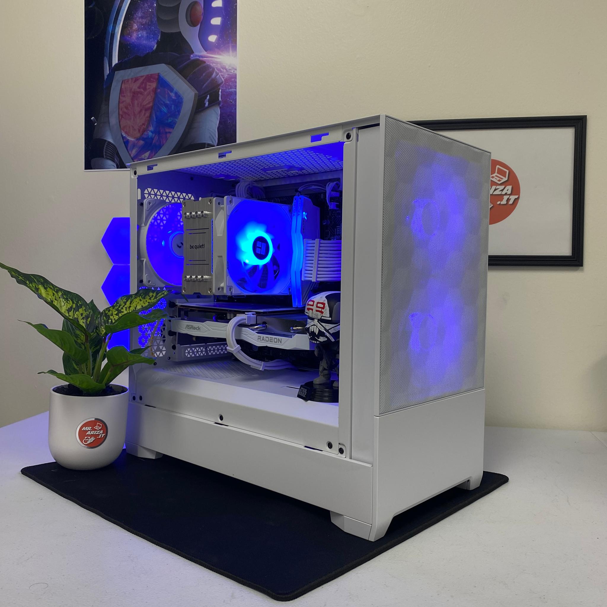 ❄️i5/16GB/1TB/RX6600 -❄️ Frost Guardian❄️ All New Parts❄️