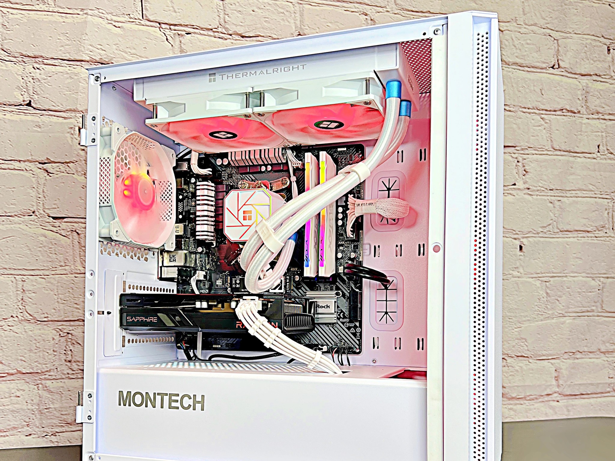 Ryzen 5 3600 Sapphire RX 6600 16GB RAM 1TB M.2 Liquid Cooled Gaming PC