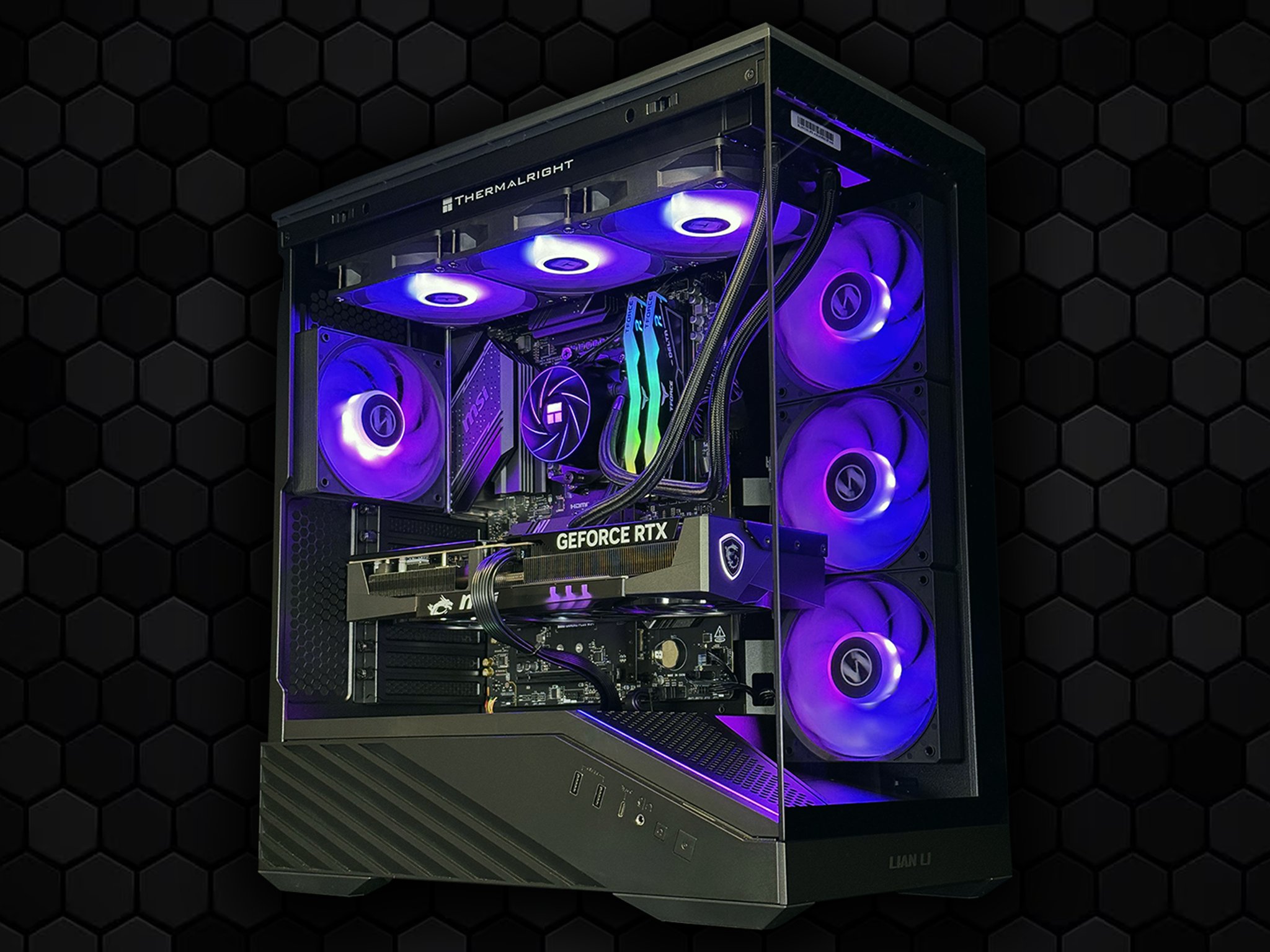 Ryzen 7 9800X3D | RTX 5070 Ti 16GB | 32GB DDR5 (6000 MT/s) | 2TB SSD | 850W Gold PSU | AI Vector