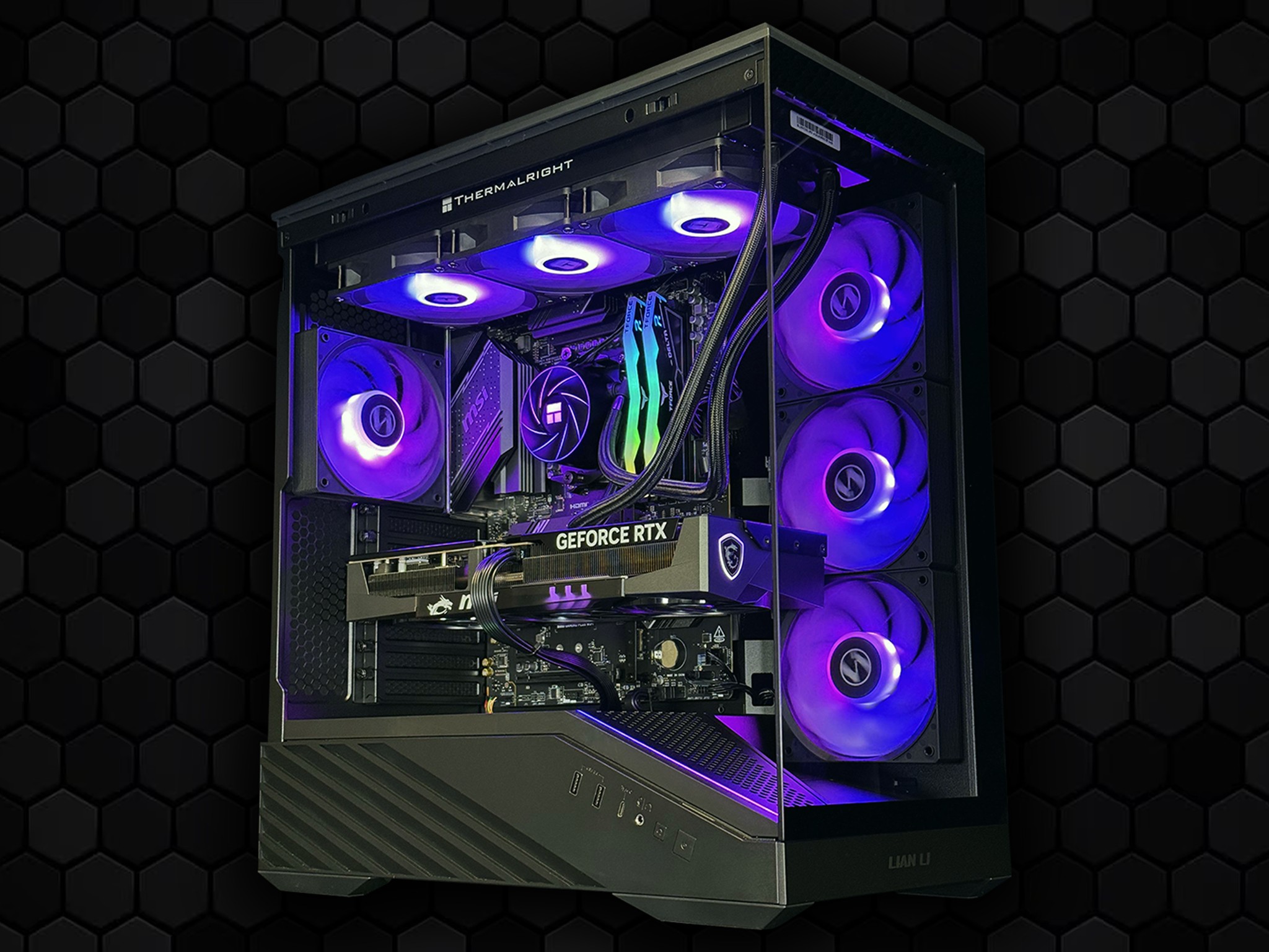 Ryzen 7 9800X3D | RTX 5070 Ti 16GB | 32GB DDR5 (6000 MT/s) | 2TB SSD | 850W Gold PSU | AI Vector