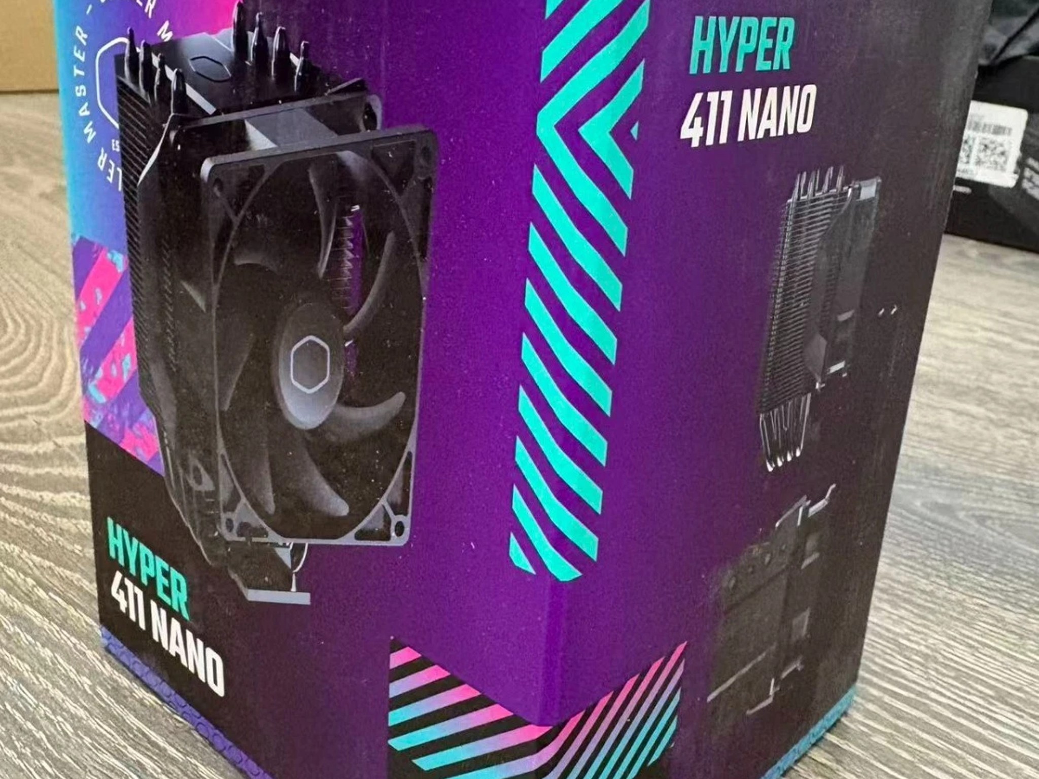 NEW Cooler Master Hyper 411 Nano CPU Air Cooler – 92mm PWM Fan – 4 Heat Pipes