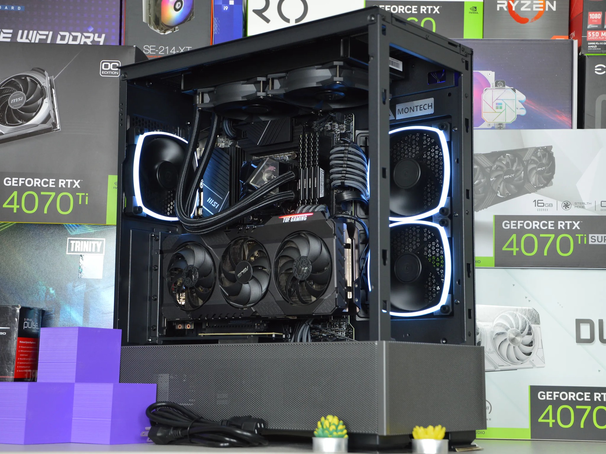 ⚫♞| RTX 3080 10GB| INTEL i5-12600K | 32 GB DDR4 RAM | 1.5TB GEN3 & GEN4 NVME | Dark Knight |