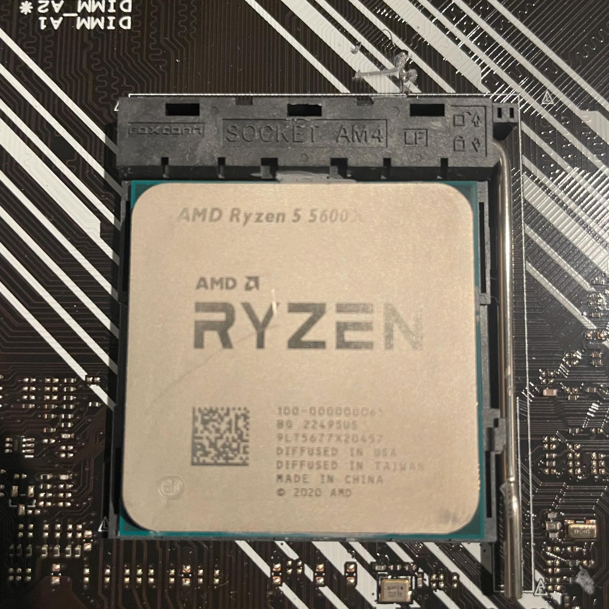 AMD Ryzen 5600x  with MOBO