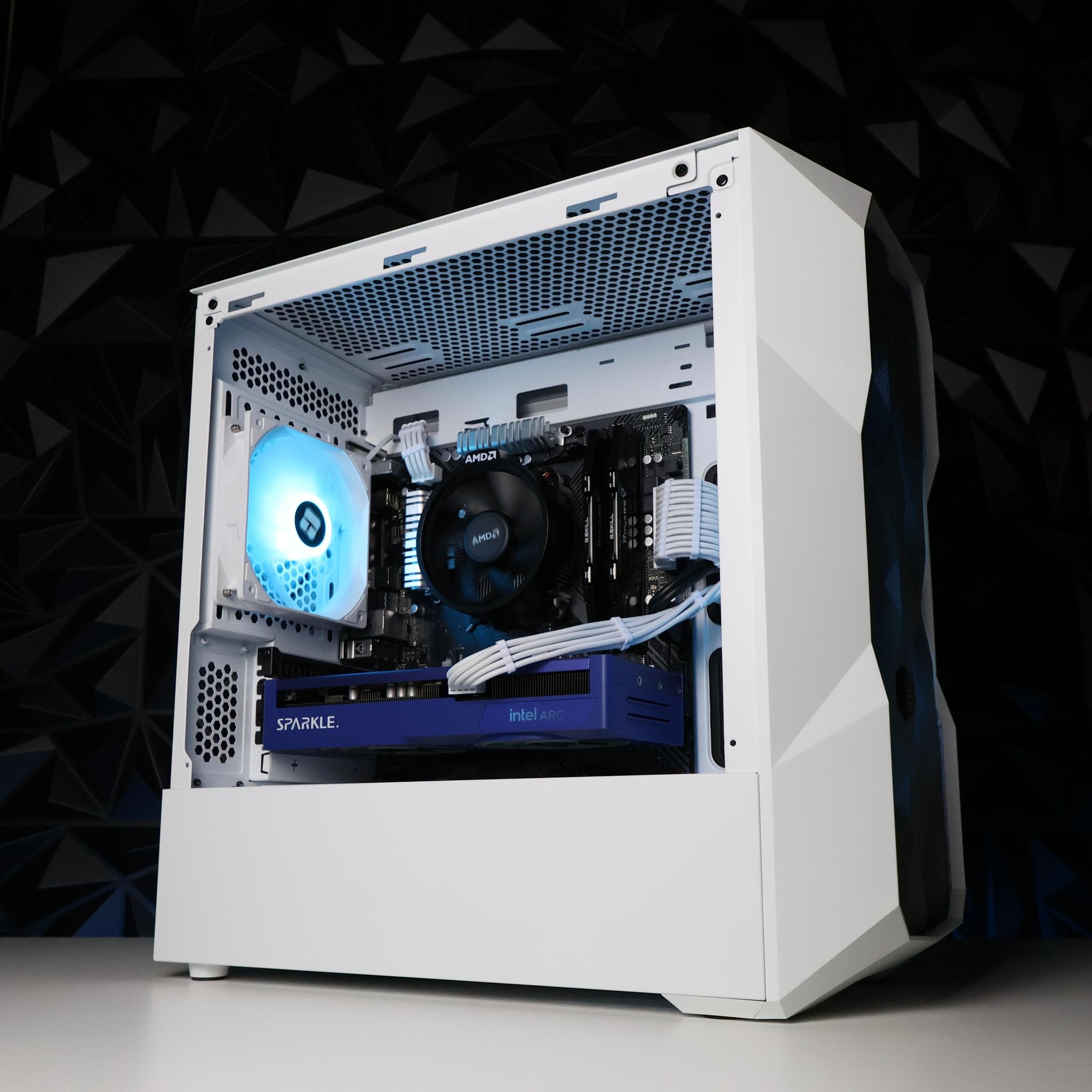 1080P Gaming PC | INTEL ARC B570 | AMD RYZEN 5 5500 | 16GB DDR4