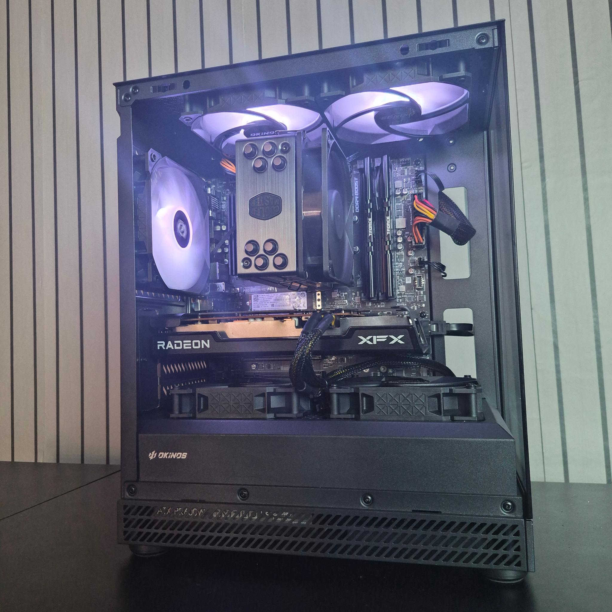 Gaming Pc - R7 5800x | Rx 6600 | 500GB NVMe | 16GB DDR4