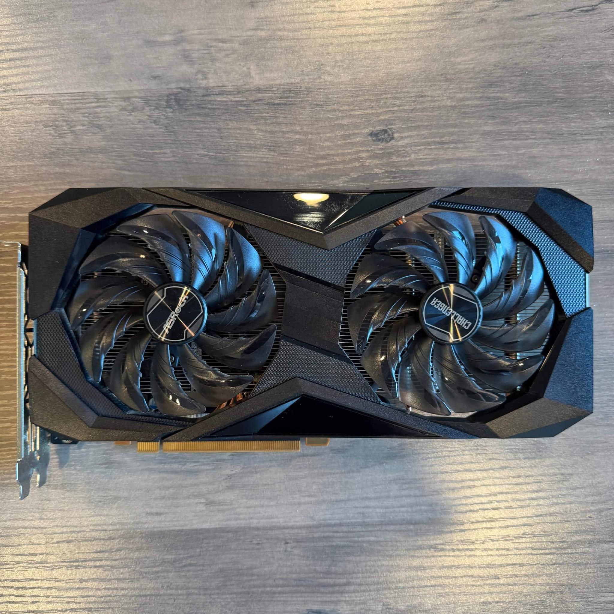 ASROCK Radeon RX 6600 Challenger Dual Fan 8GB GDDR6 PCIE 4.0 Graphics Card
