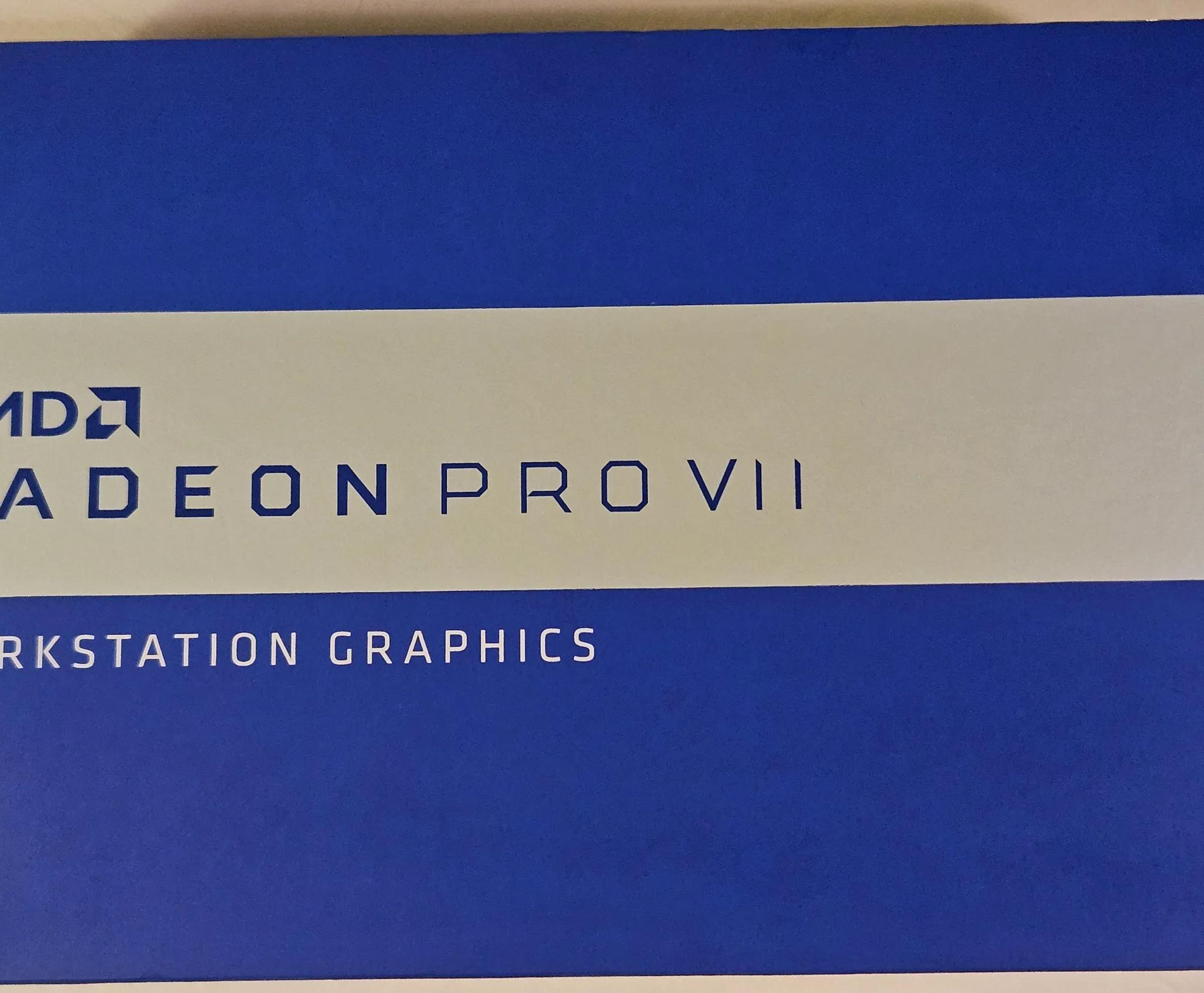 AMD Radeon Pro VII