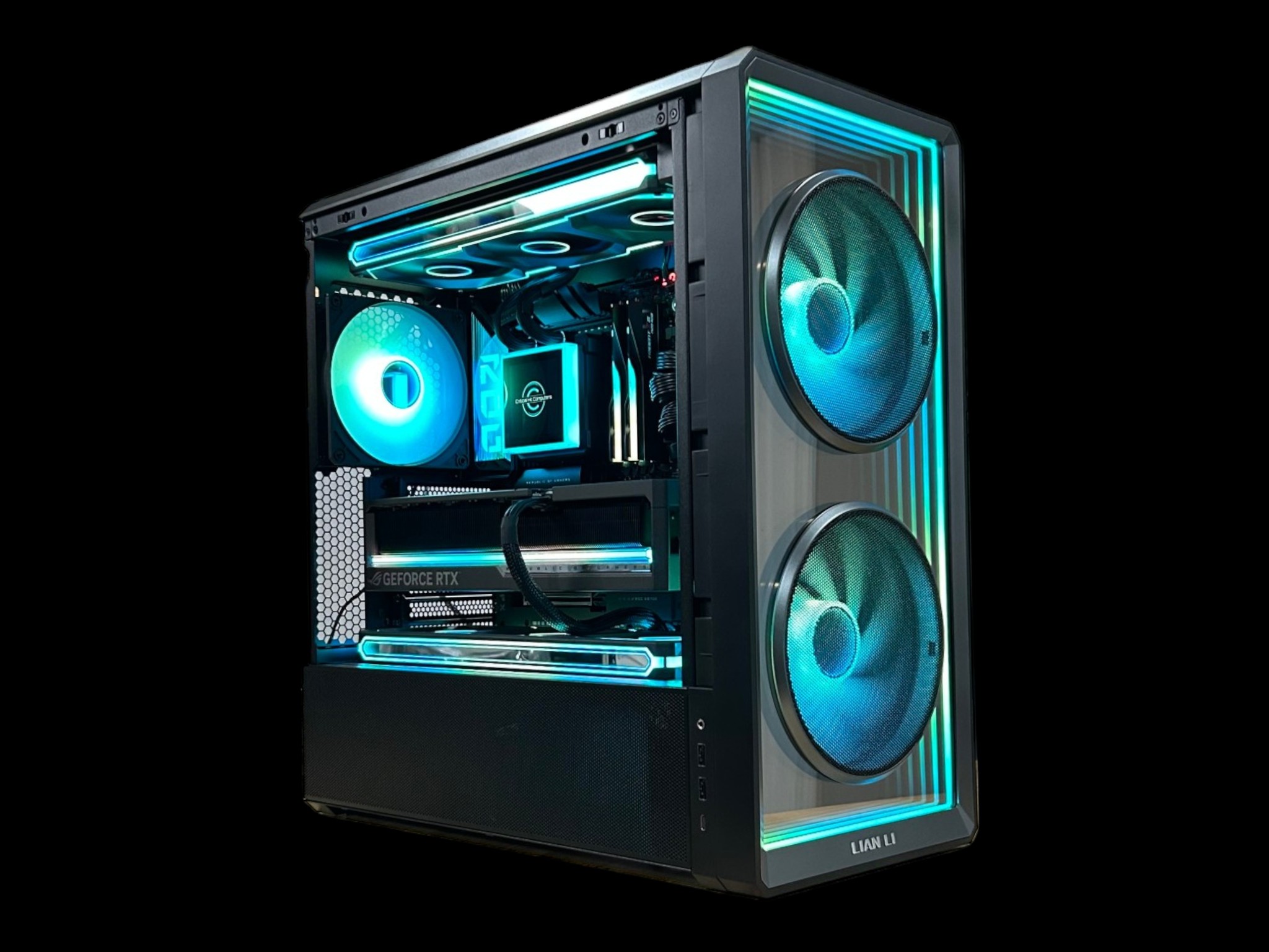 RTX 5090 Astral | Ryzen 7 9850X3D | 64GB DDR5 6200MT/s | 4TB NVMe | 1250W PSU | The Digital Hero
