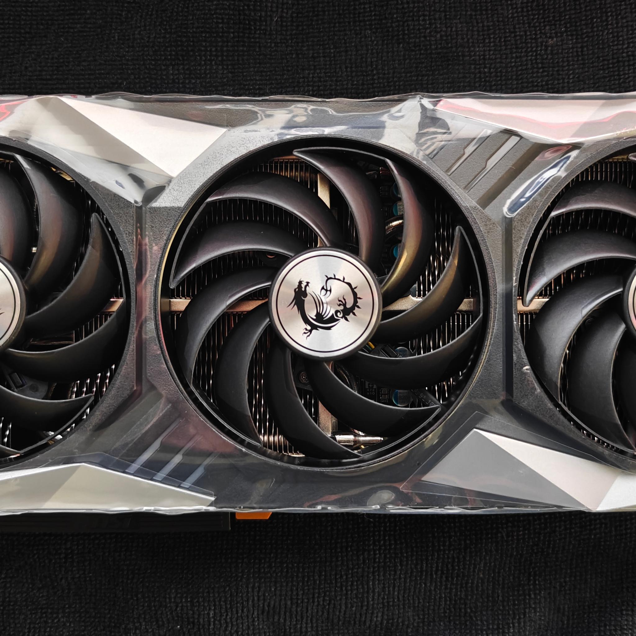 MSI Trio Z Rx 6800 16gb  *MINT* Never Used, Everything Original, Plastic Peel still on GPU