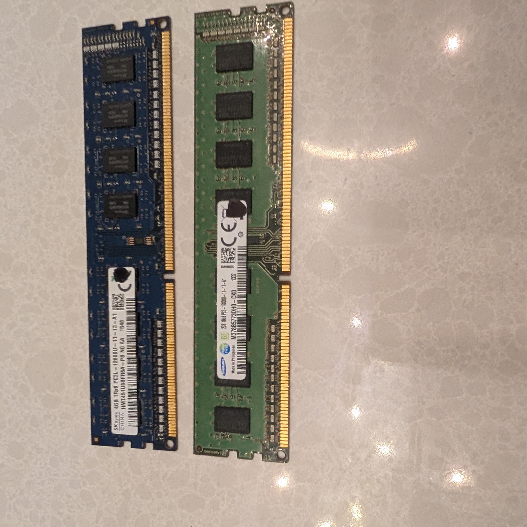 RX 580 I5 2500K 4GB And 2GB RAM 6 AMD CPUS